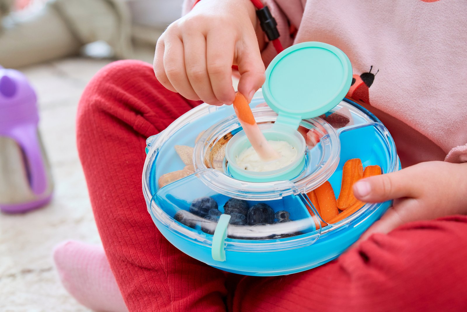 Munchkin Snack Wheel Blue 24 mån+ 1 st