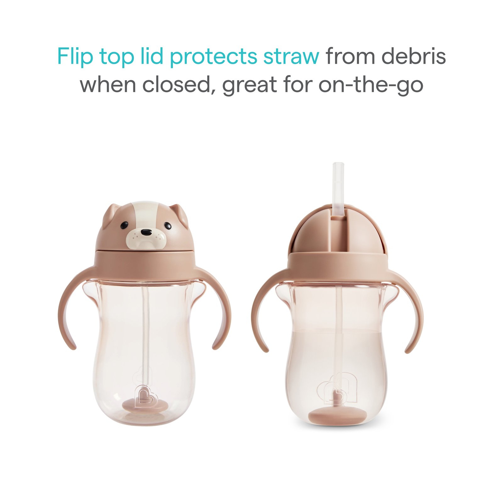 Munchkin Tip & Sip Animal Cup Dog 296 ml 9 mån+ 1 st