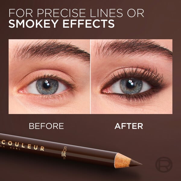 L'Oréal Paris Haute Couleur Crayon Khôl 120 Brun Leather 1,2 g