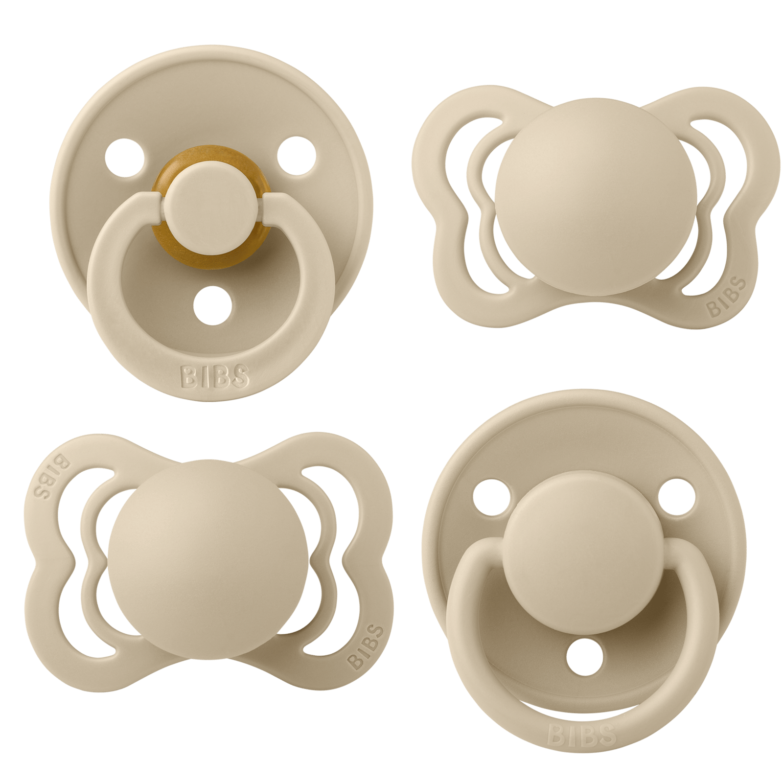 BIBS Try-it Collection Size 1 Vanilla 1 set