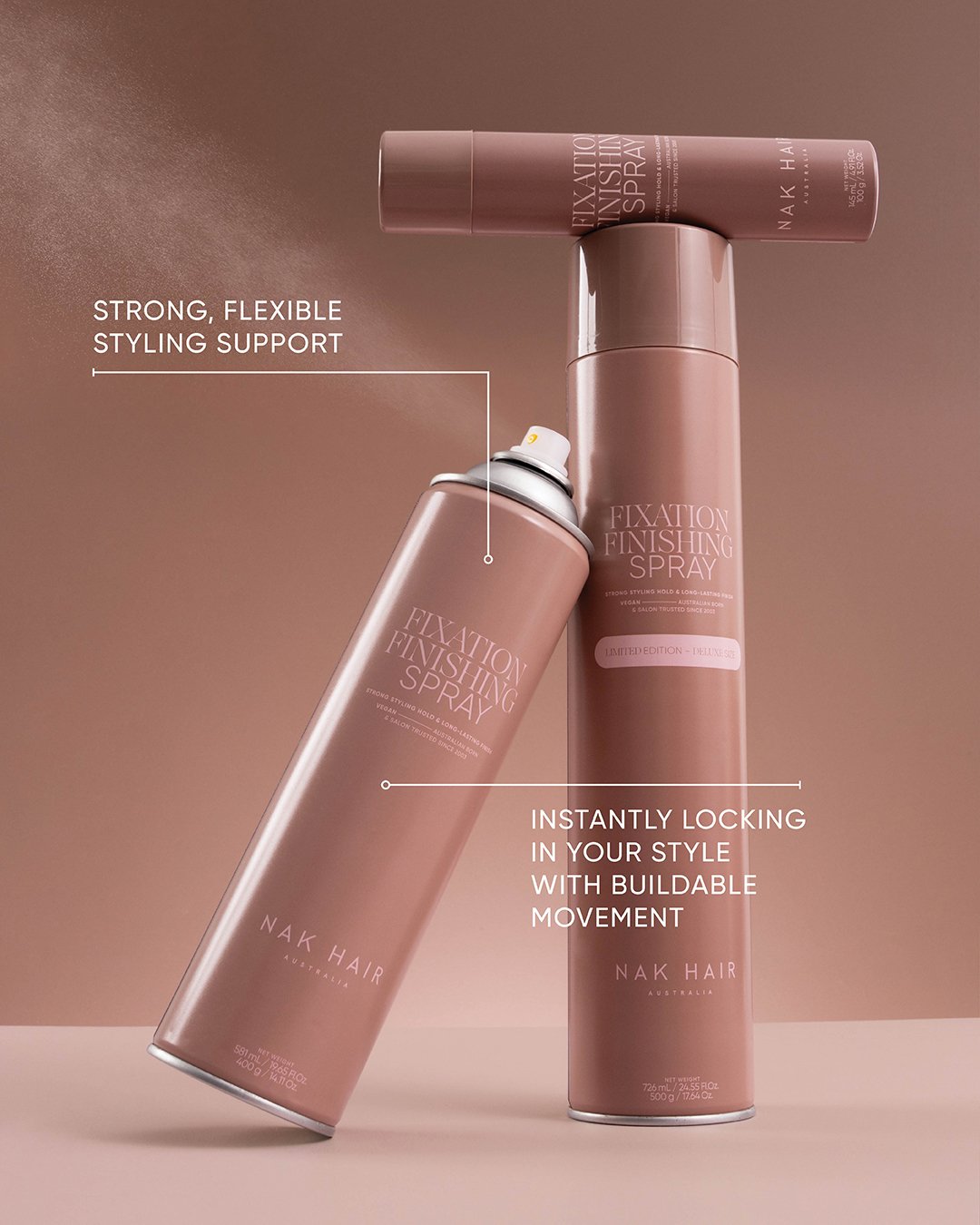 NAK Fixation Finishing Spray 581ml