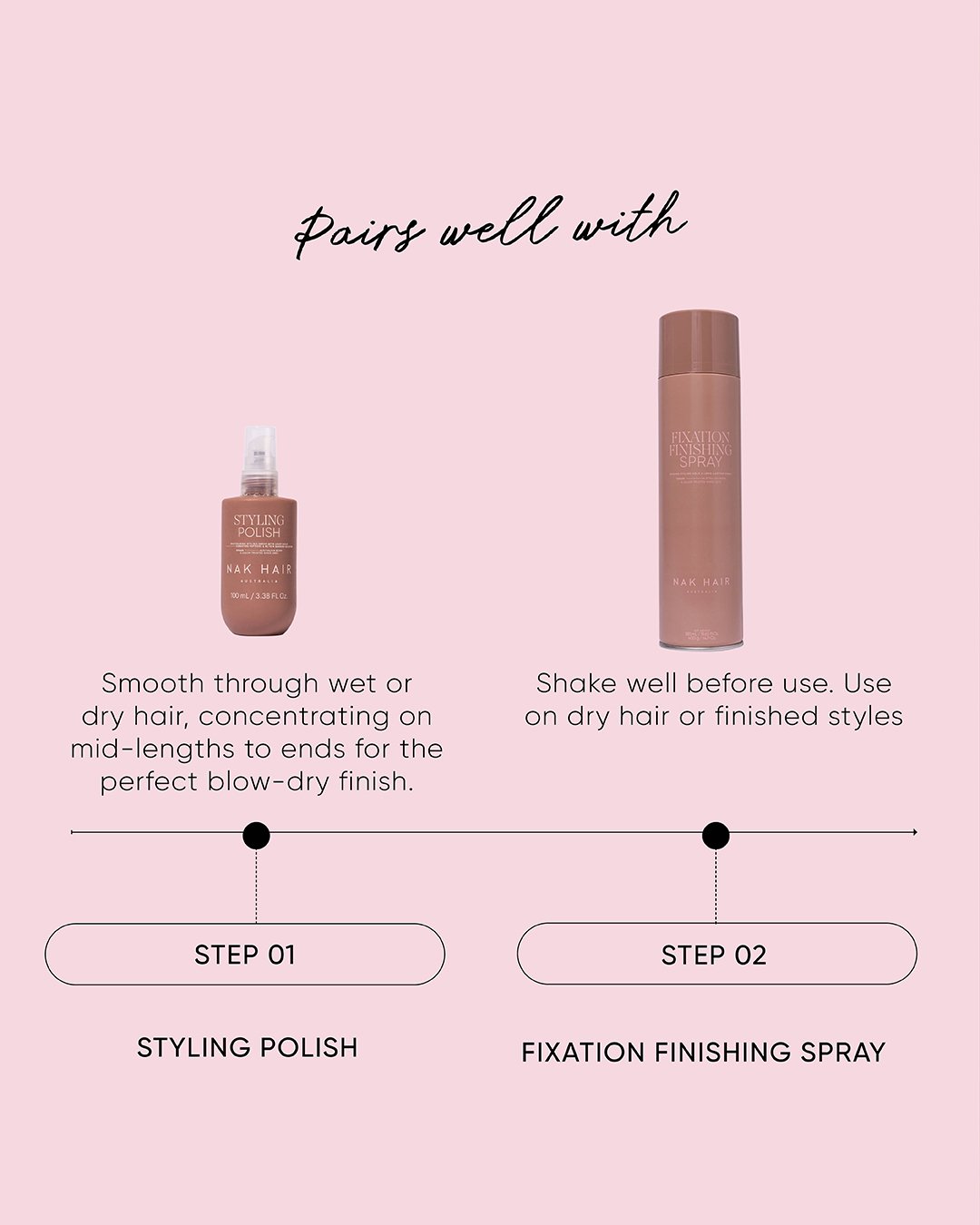 NAK Fixation Finishing Spray 581ml