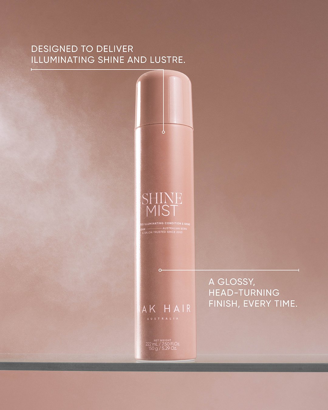 NAK Shine Mist 222ml