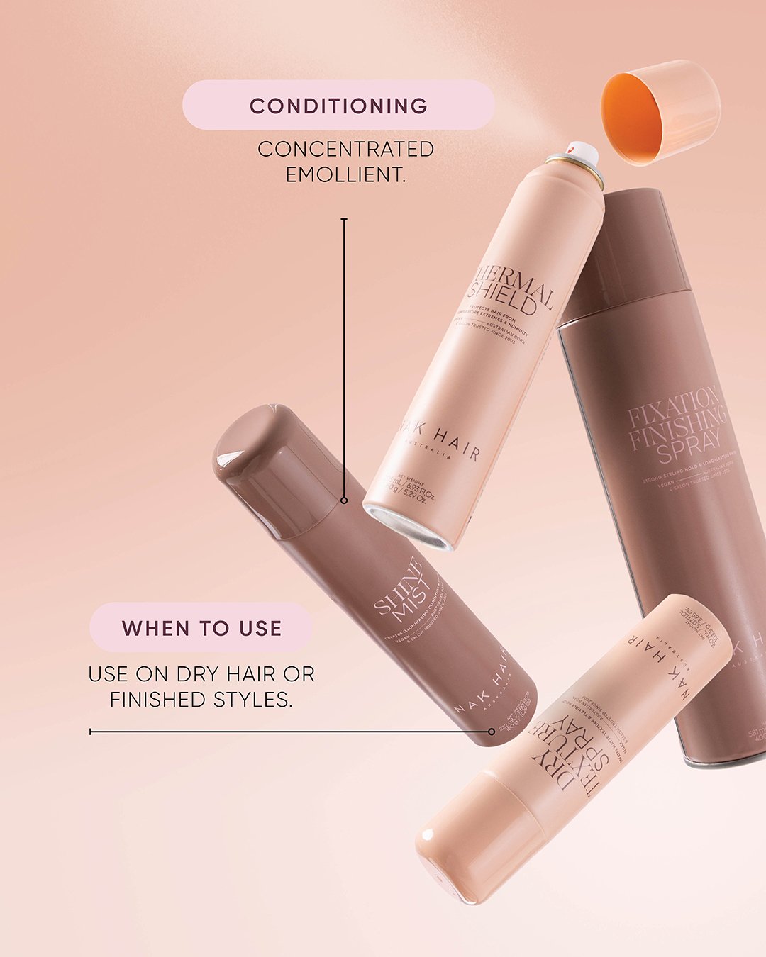 NAK Shine Mist 222ml