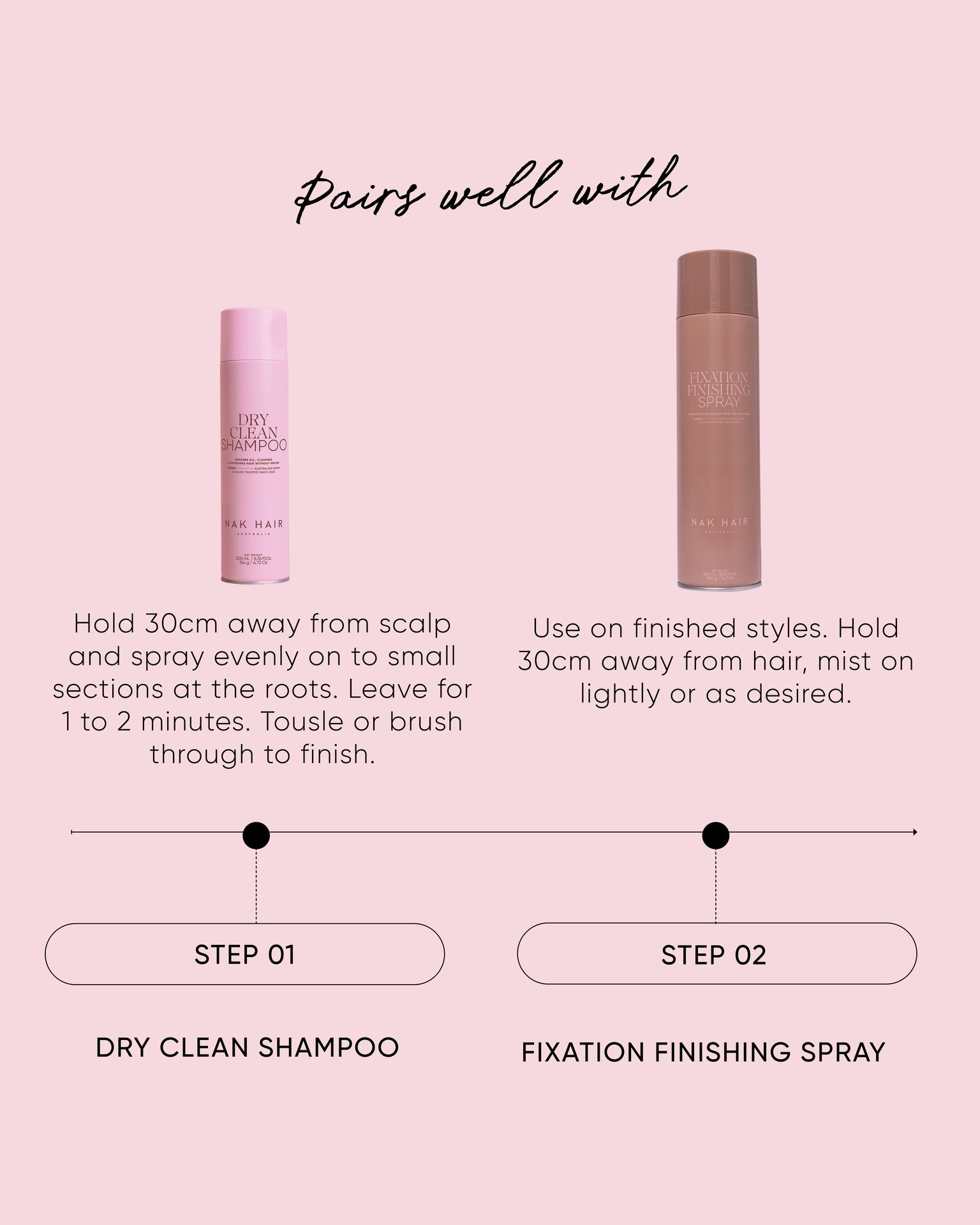 NAK Dry Clean Shampoo 200ml