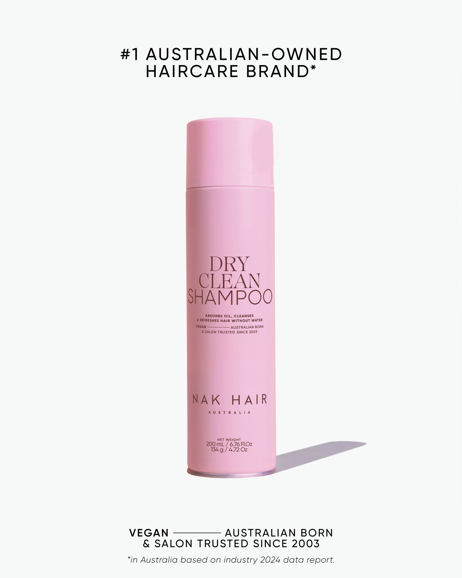 NAK Dry Clean Shampoo 200ml