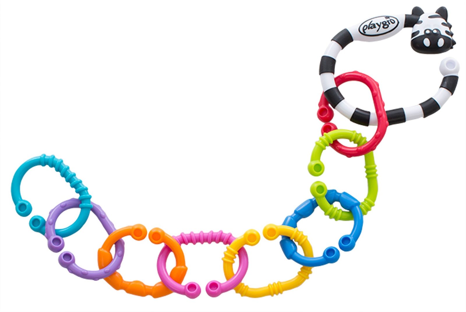 Playgro Zebra 9 Links Pack 3 mån+
