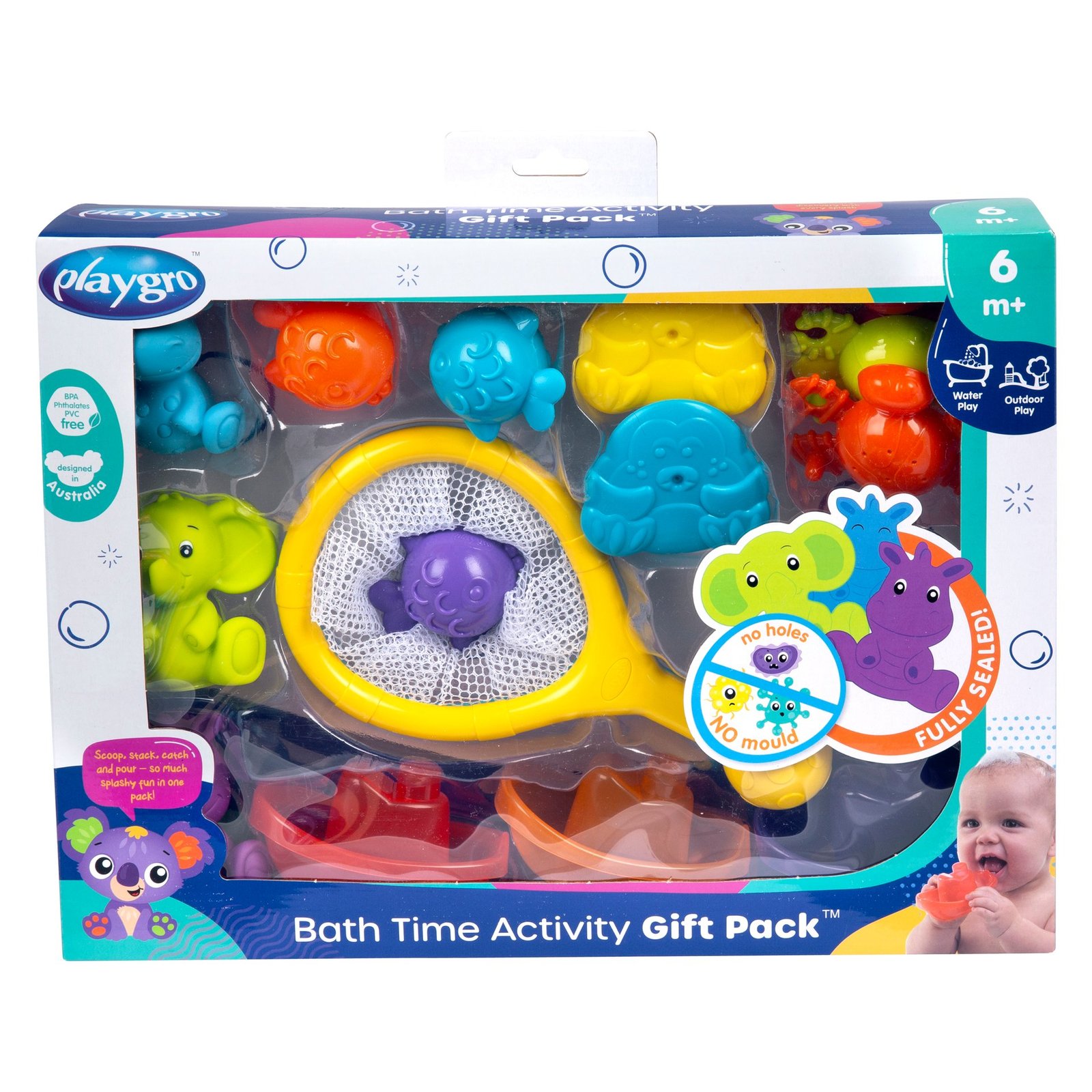 Playgro Bath Time Activity Gift Pack 6m+