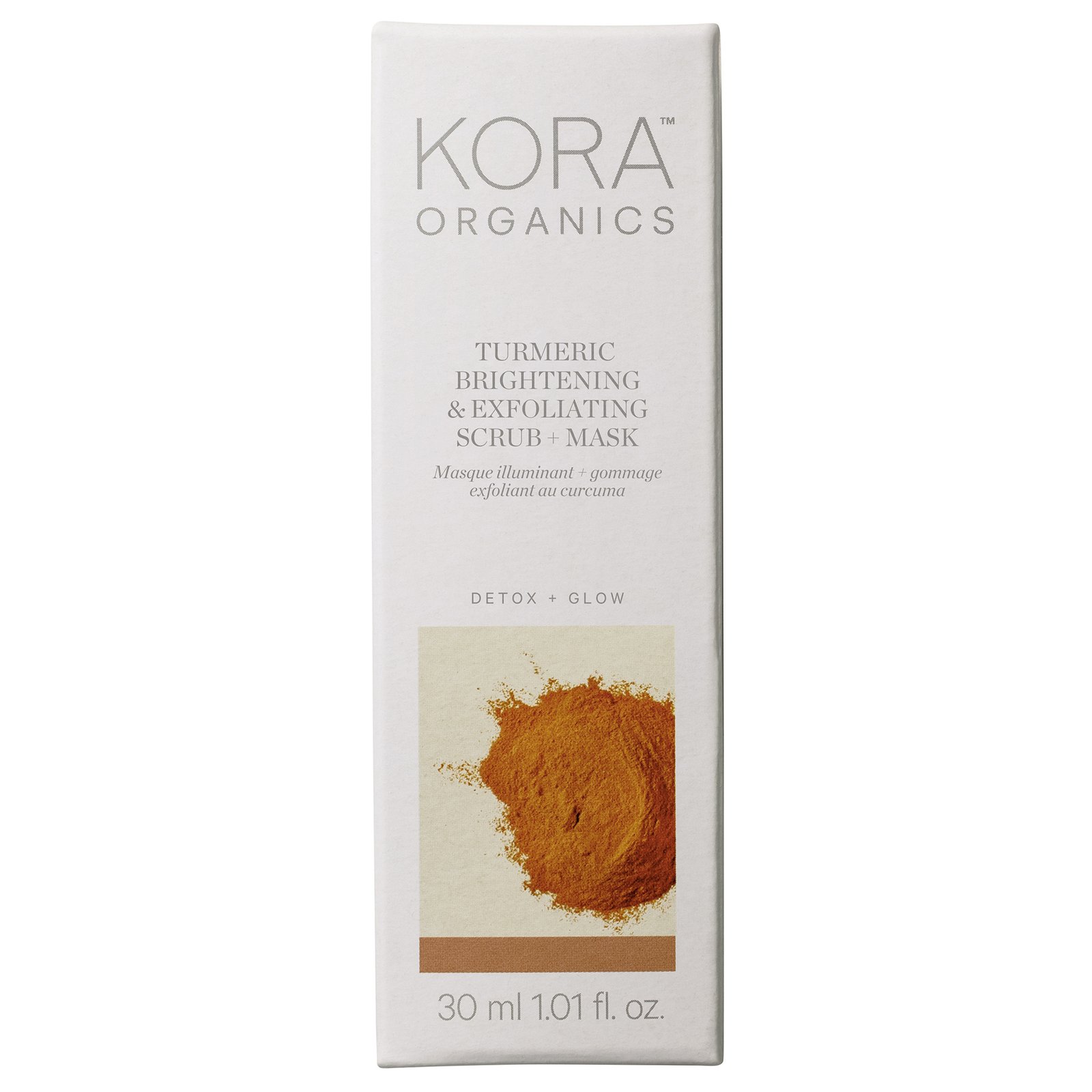 KORA ORGANICS Turmeric Brightening & Exfoliating  2-in-1 Mask 30 ml