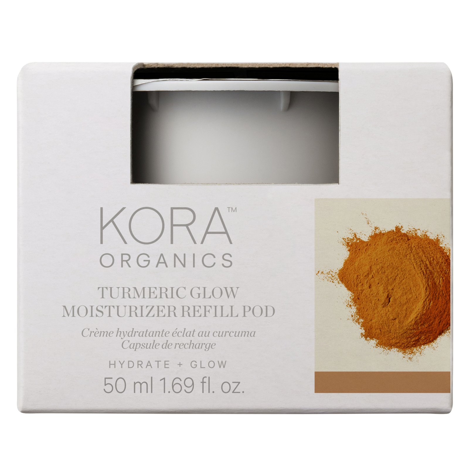 KORA Organics Turmeric Glow Moisturizer - REFILL 50 ml