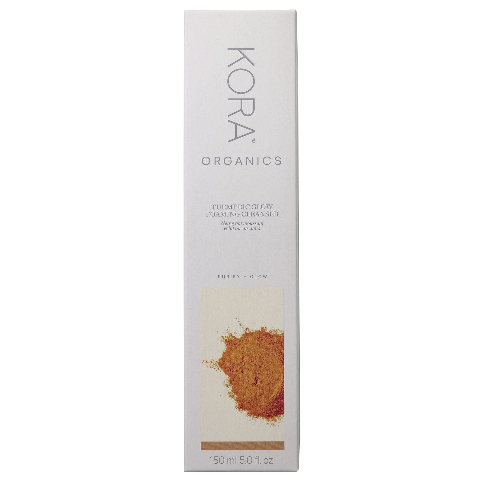KORA Organics Turmeric Glow Foaming Cleanser 150 ml