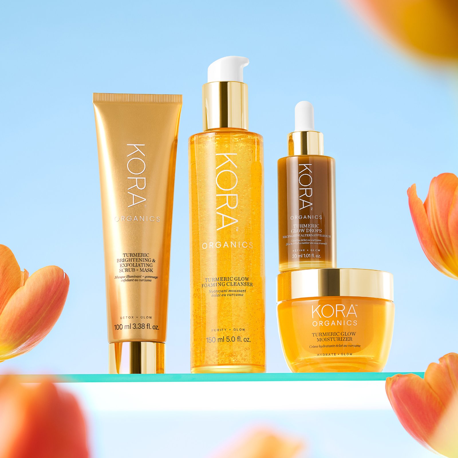 KORA Organics Turmeric Glow Drops Niacinamide Alternative Serum 30 ml