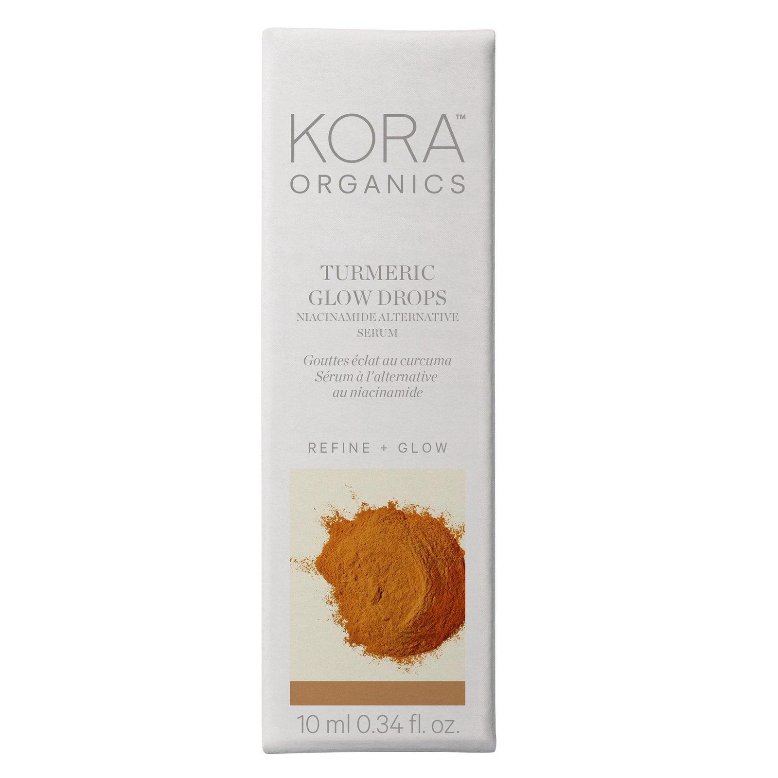 Kora Organics Turmeric Glow Drops Niacinamide Alternative Serum 10 ml