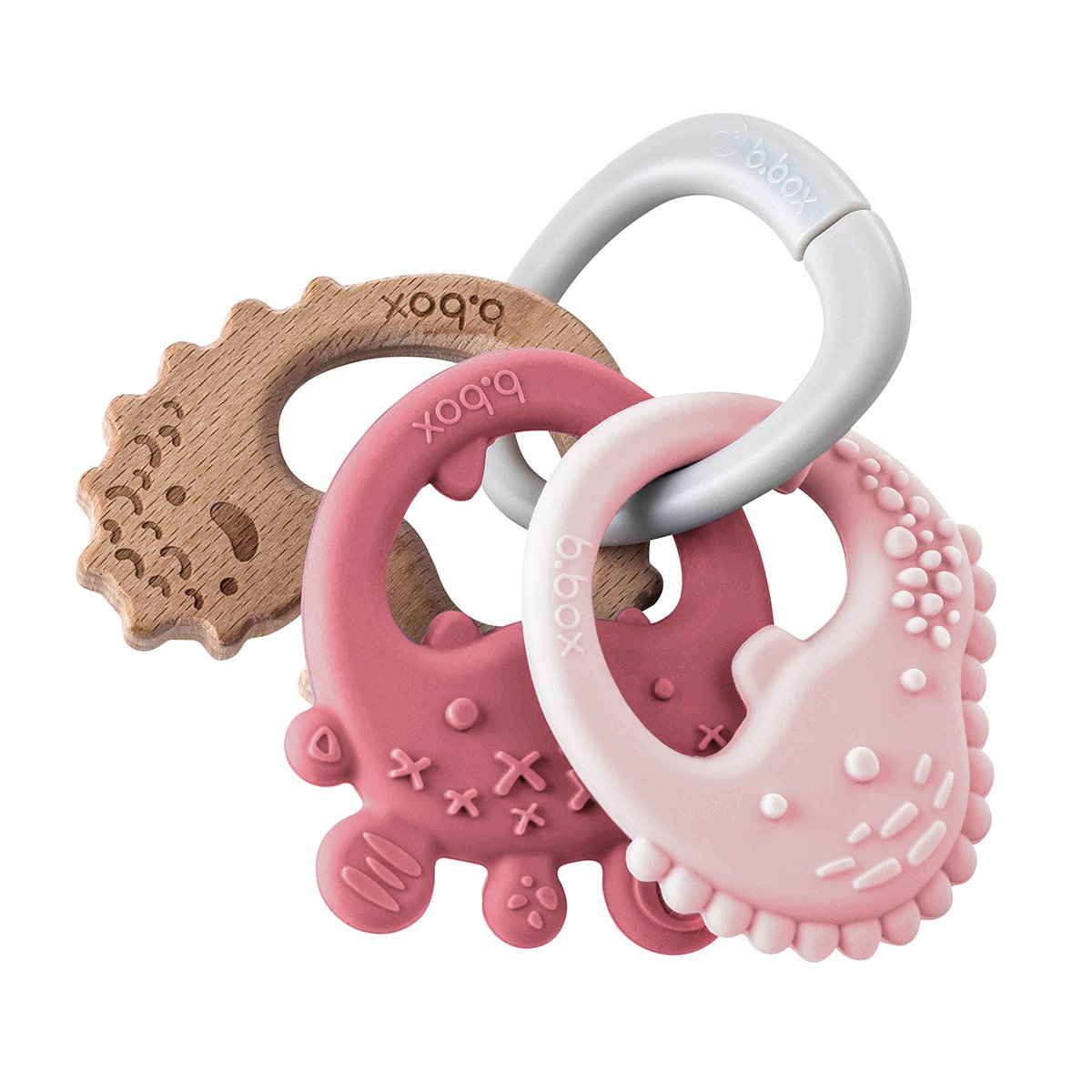 B.box Trio Bitring Rosa