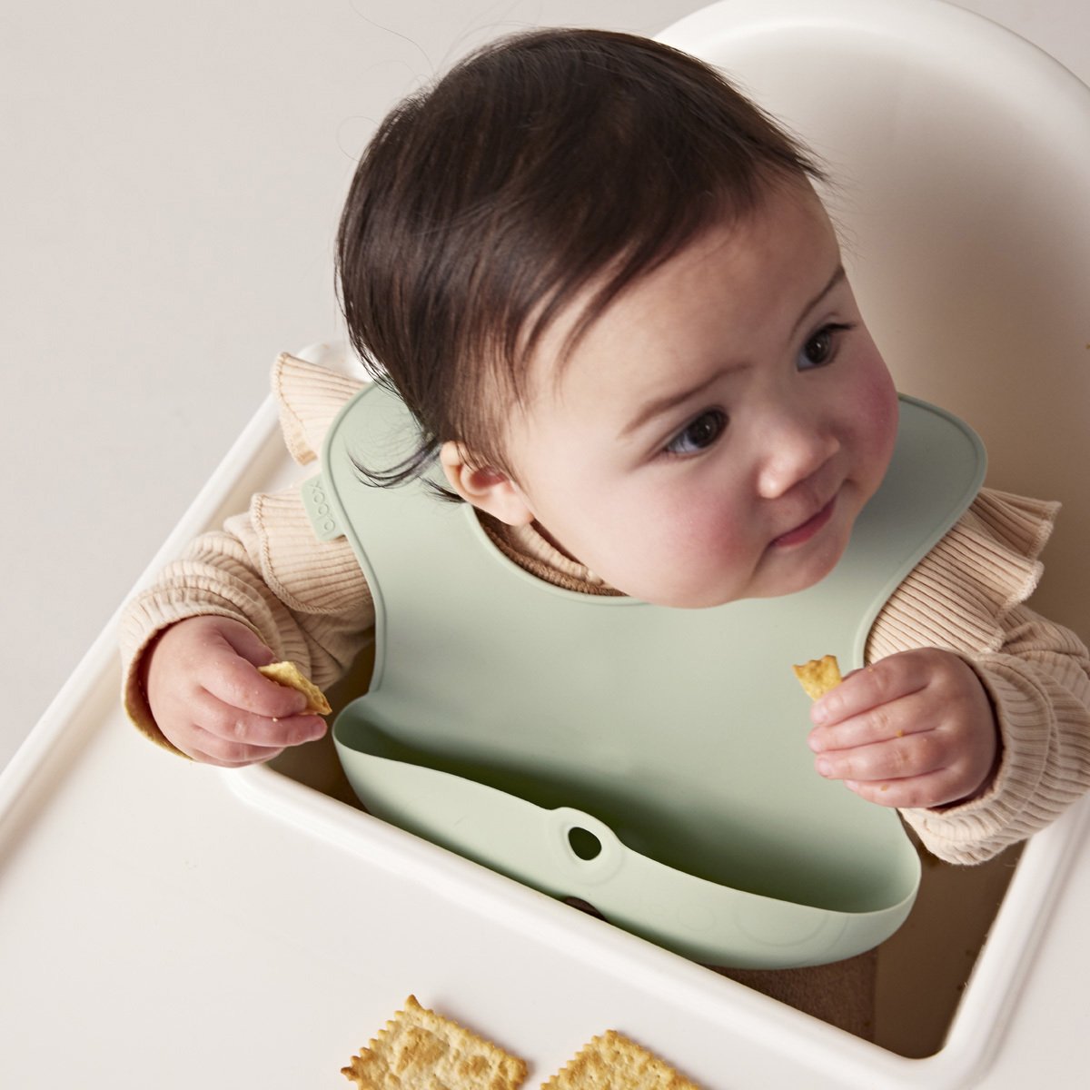 B.box Haklapp Silikon Grön