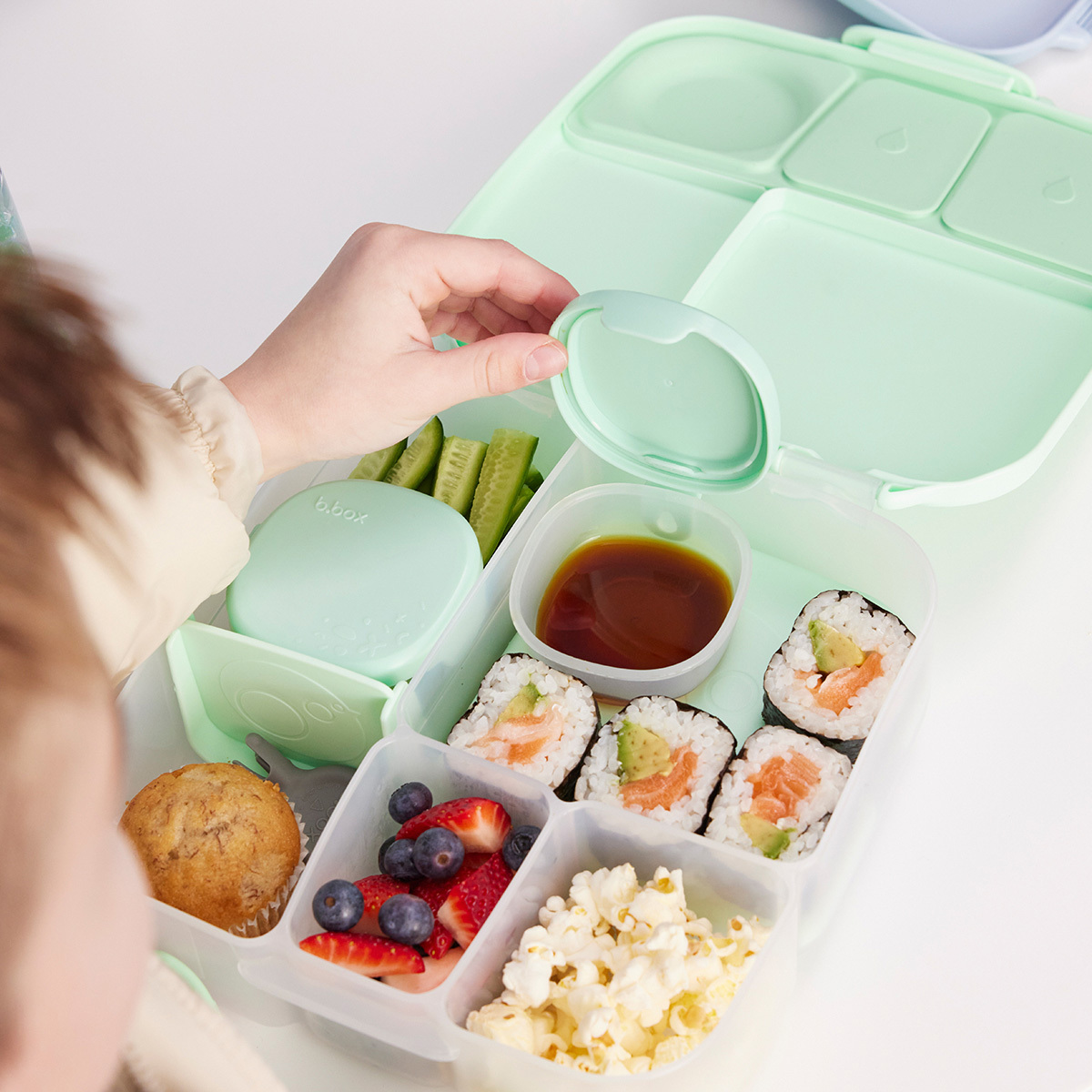 B.box Lunchbox Grön