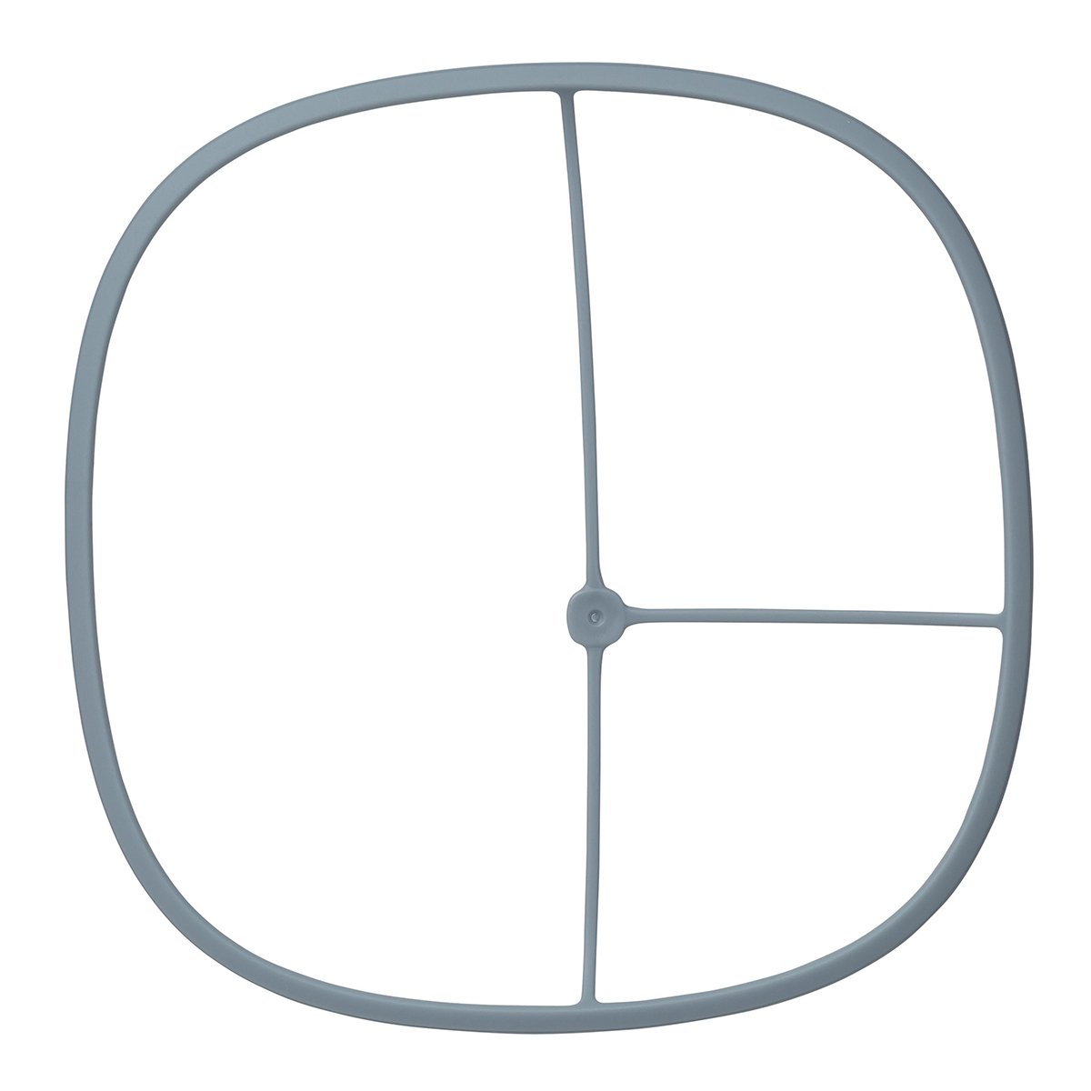 B.box 2 i 1 Tallrik med Sugfot Blå 380 ml