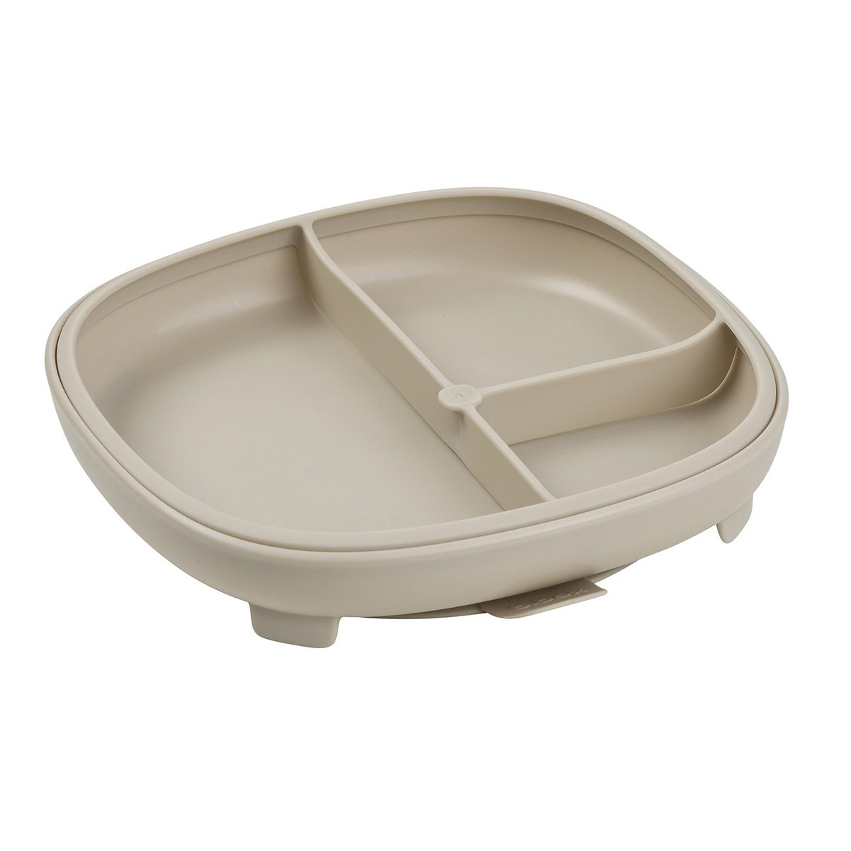 B.box 2 i 1 Tallrik med Sugfot Latte 380 ml