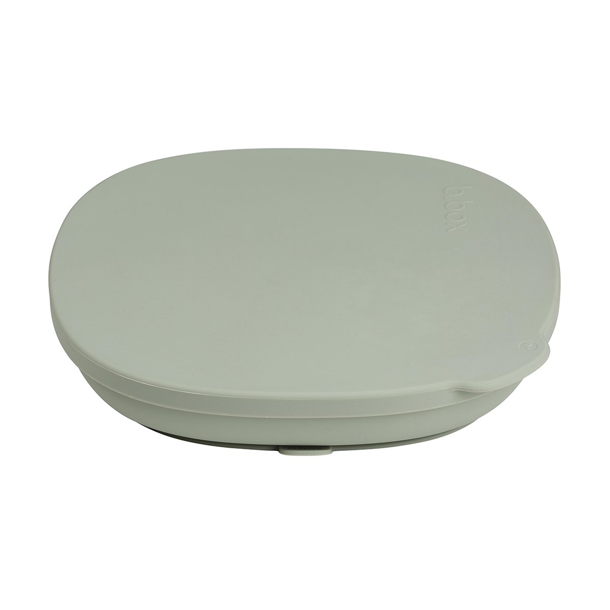 B.box Tallrik Med Lock Silikon Grön