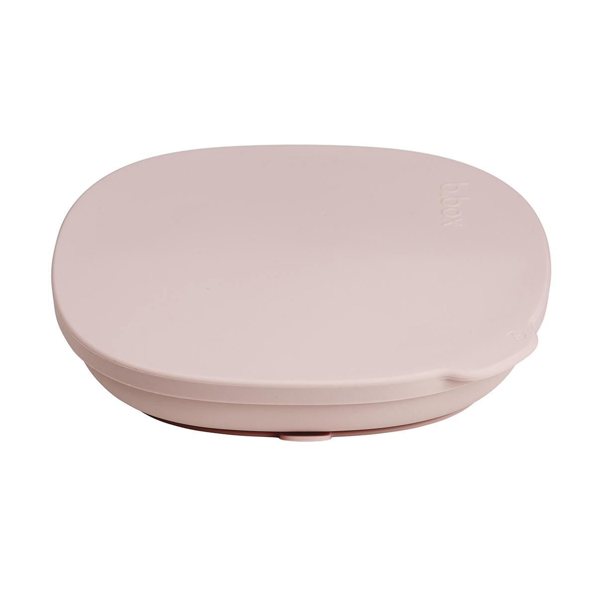 B.box Tallrik Med Lock Silikon Rosa
