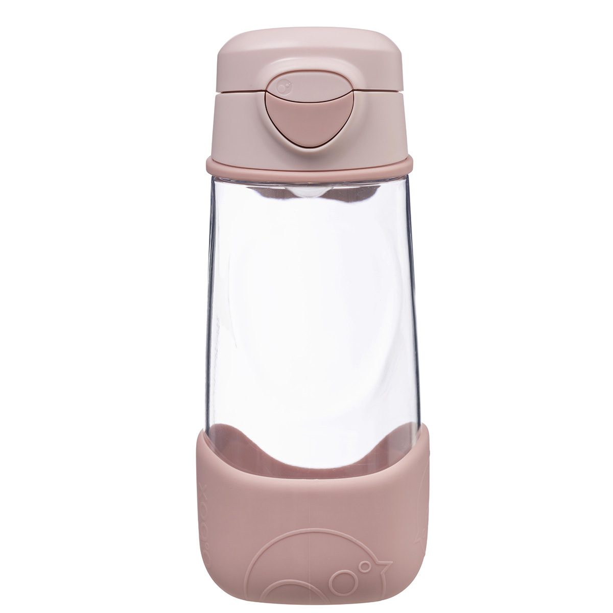 B.box Vattenflaska Med Pip Rosa 450 ml