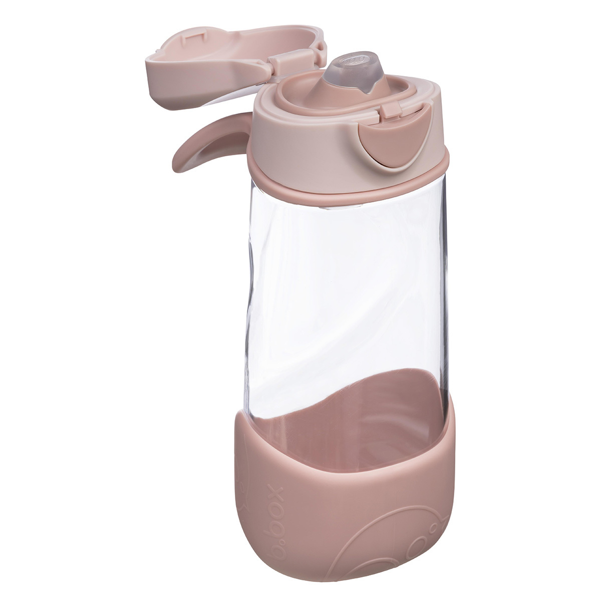 B.box Vattenflaska Med Pip Rosa 450 ml