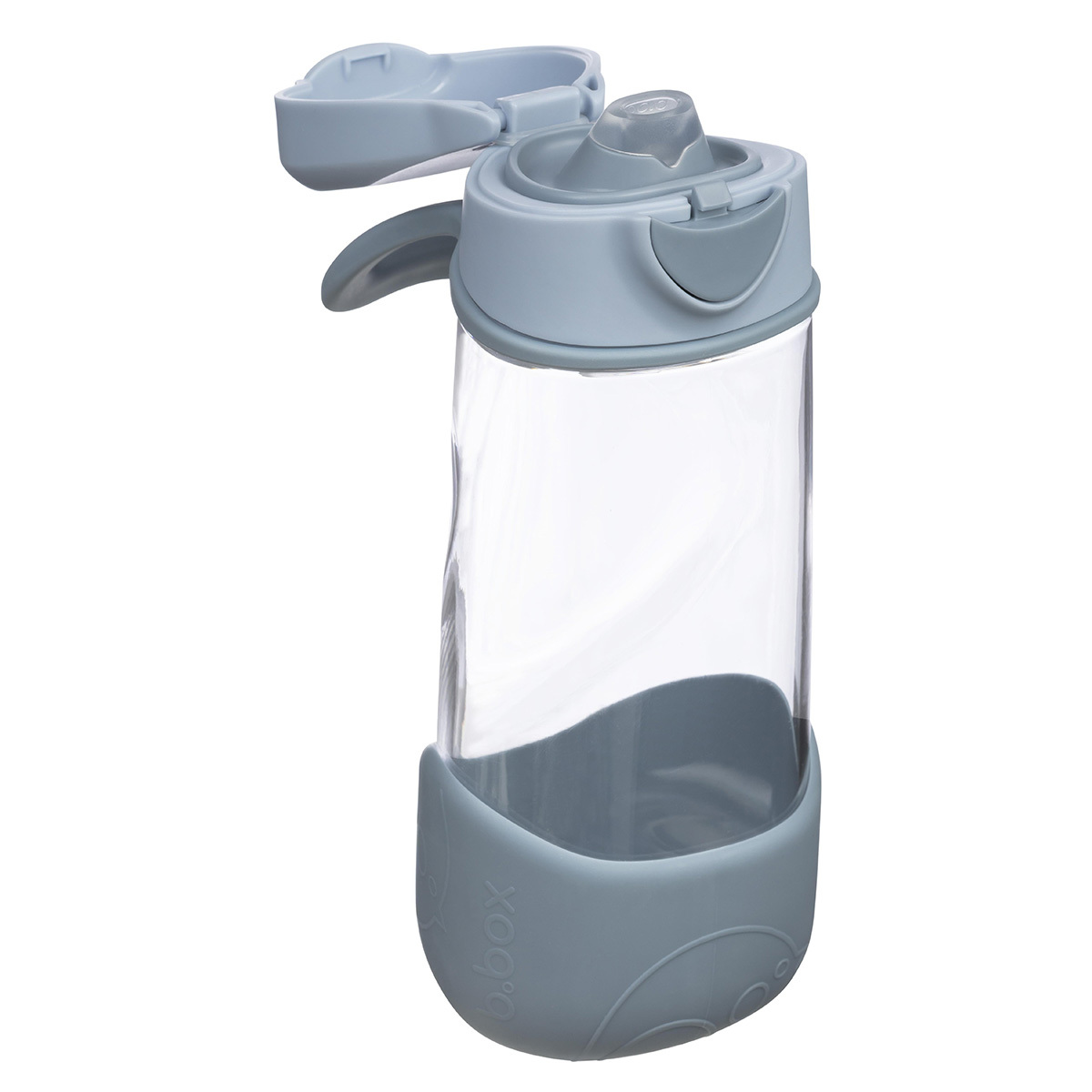 B.box Vattenflaska Med Pip Blå 450 ml
