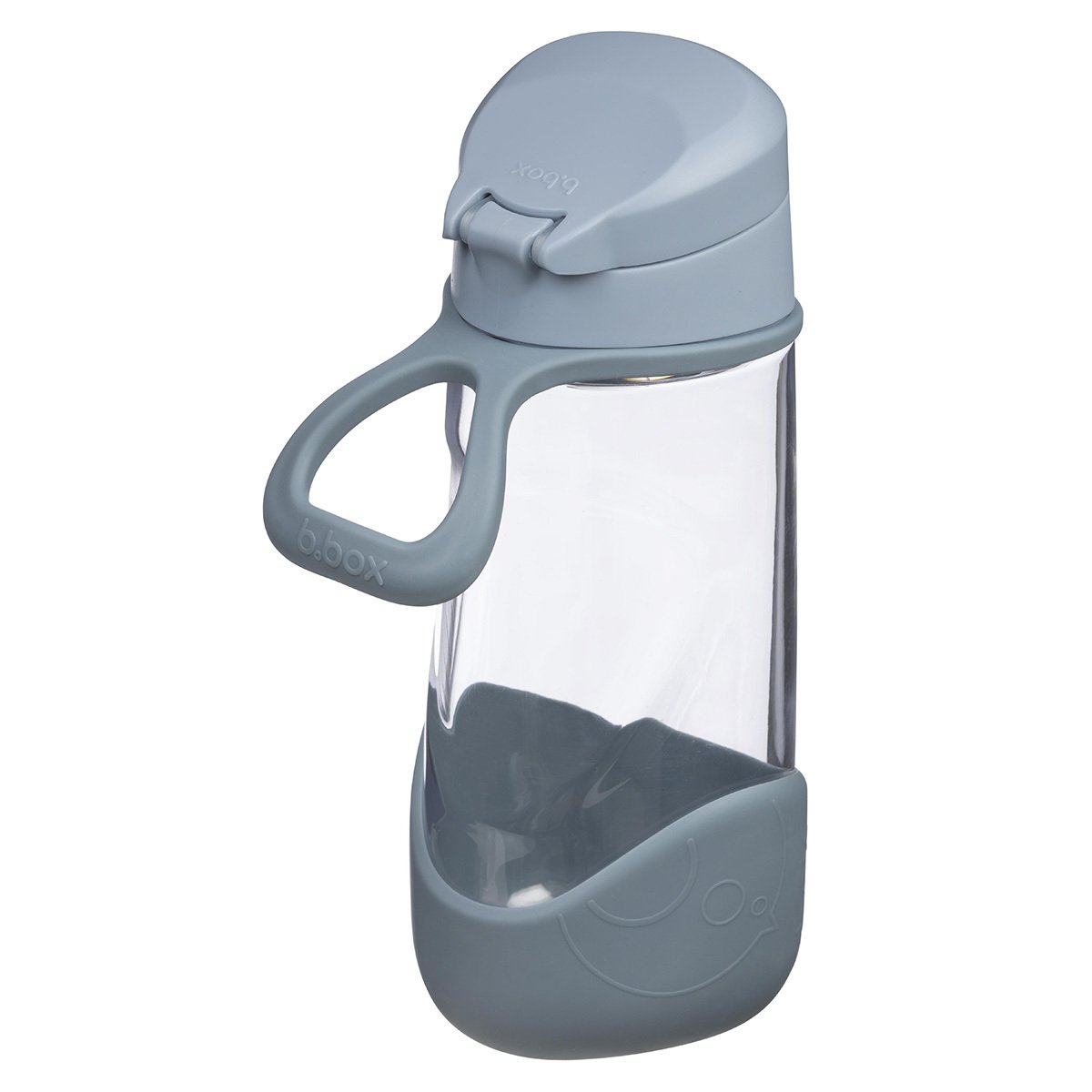 B.box Vattenflaska Med Pip Blå 450 ml
