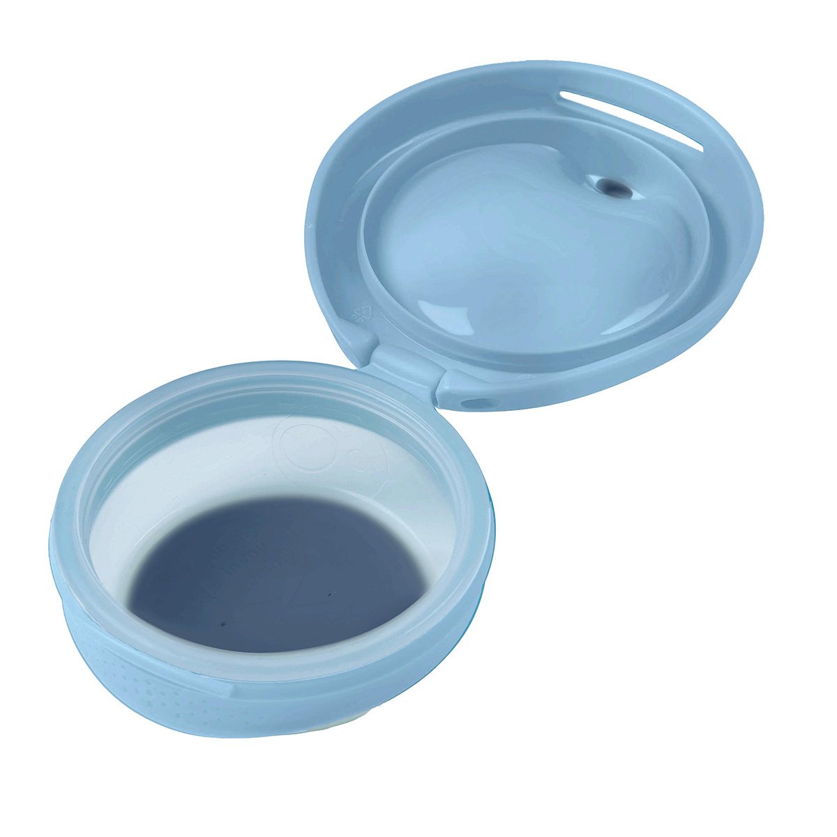 B.box Fill + Feed Återanvändningsbar Klämmis Blå