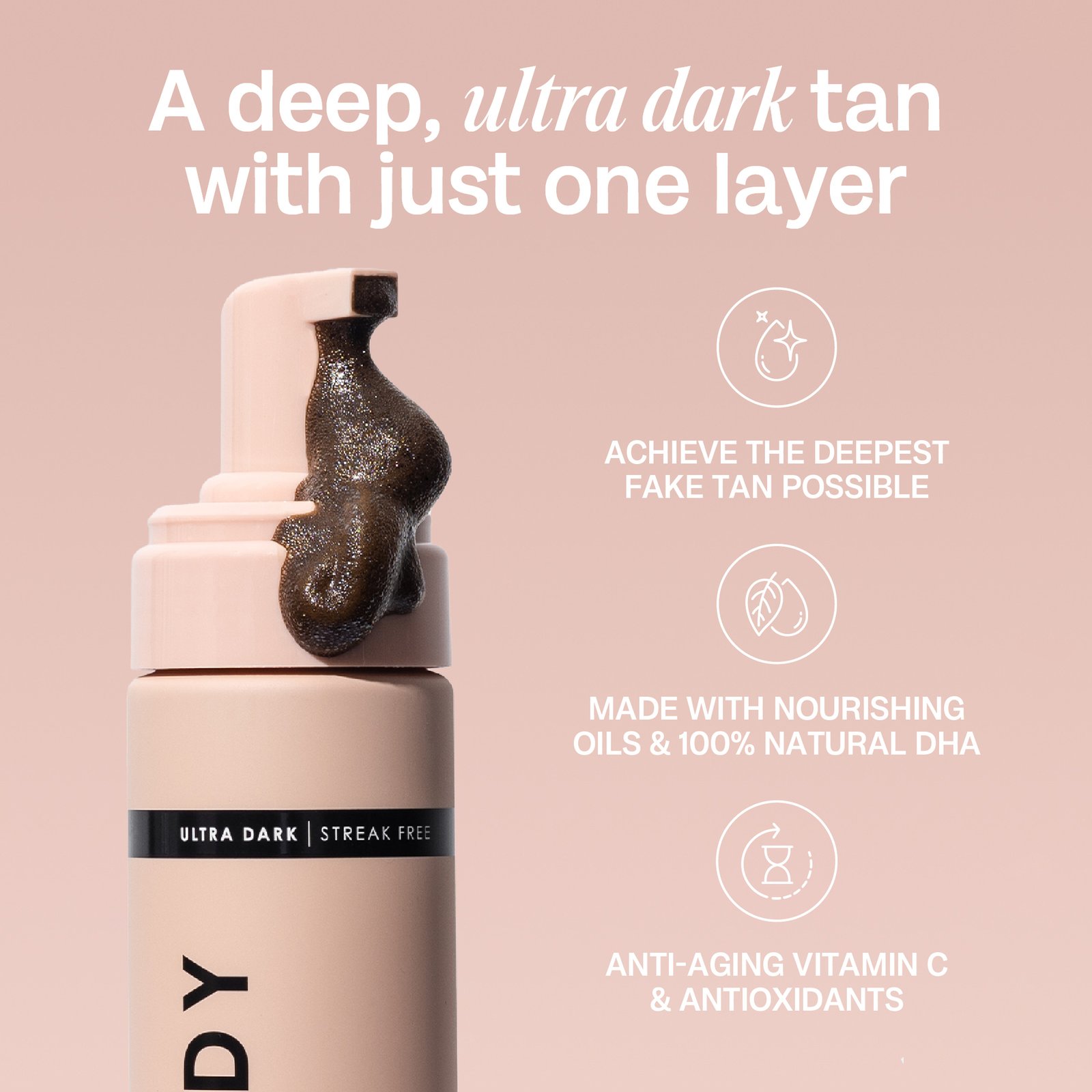 Balibody Ultra Dark Self Tanning Mousse 200ml
