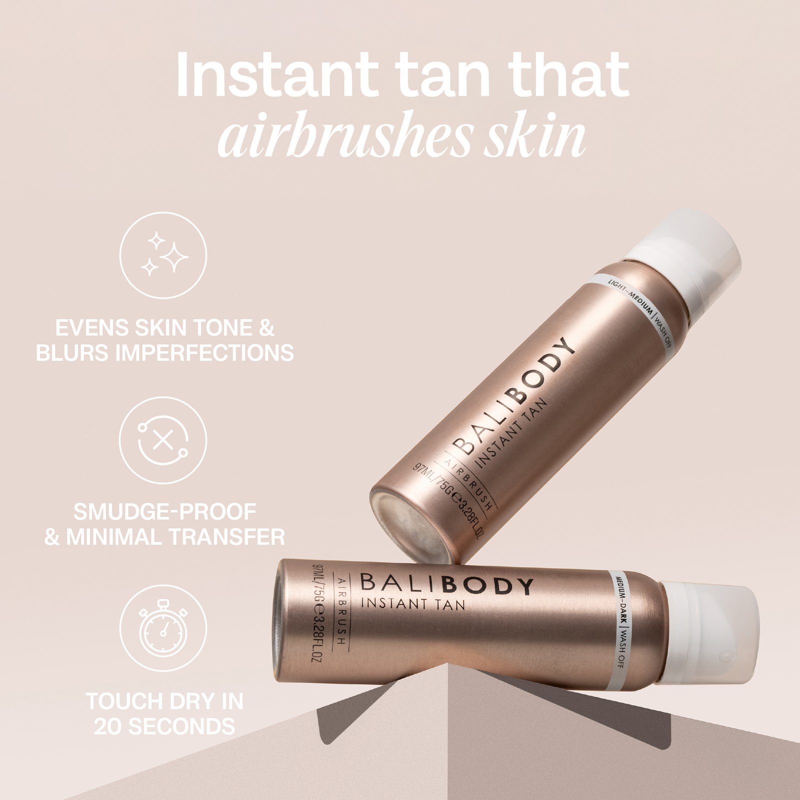 Balibody Instant Tan Medium to Dark 97ml