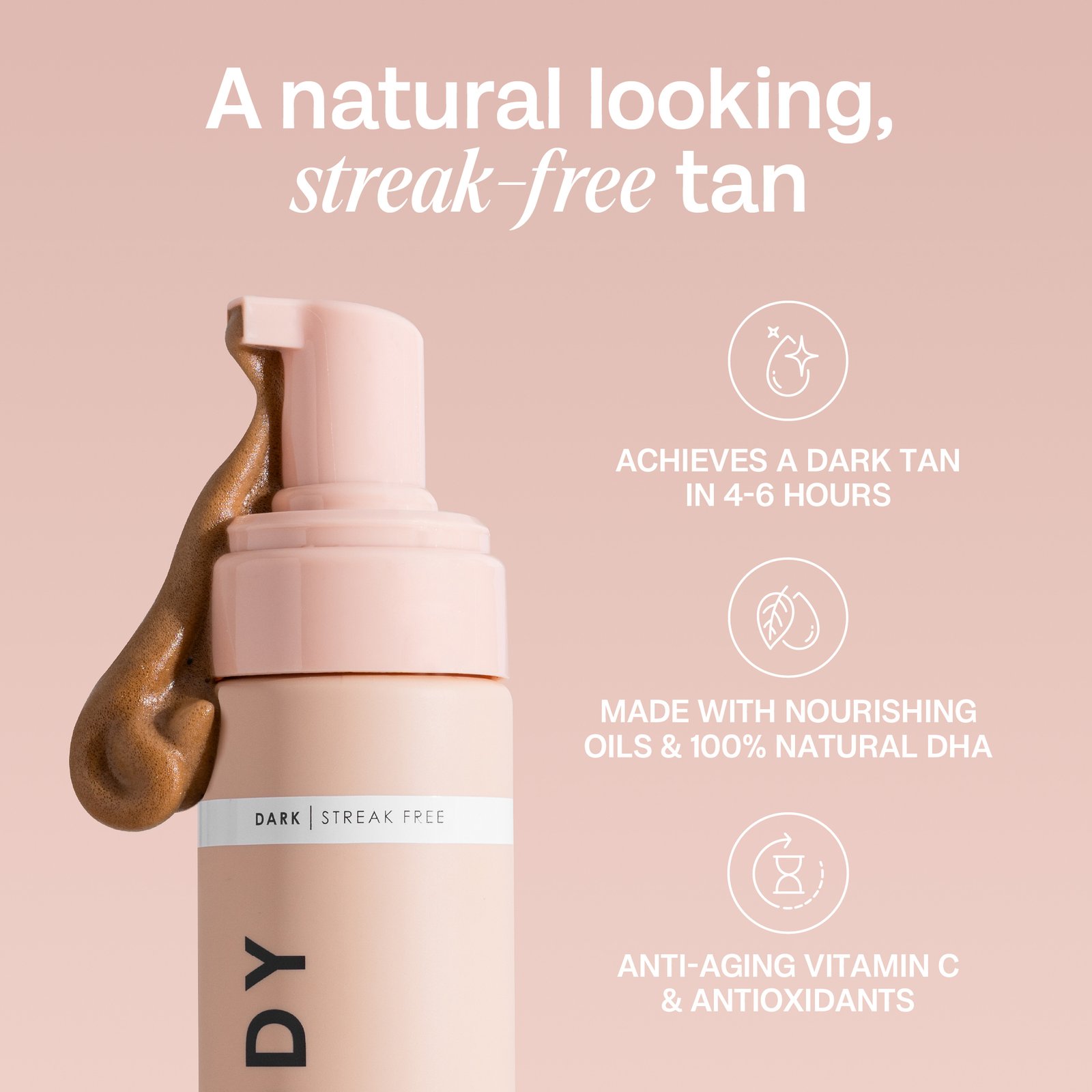 Balibody Self Tanning Mousse Dark 200 ml