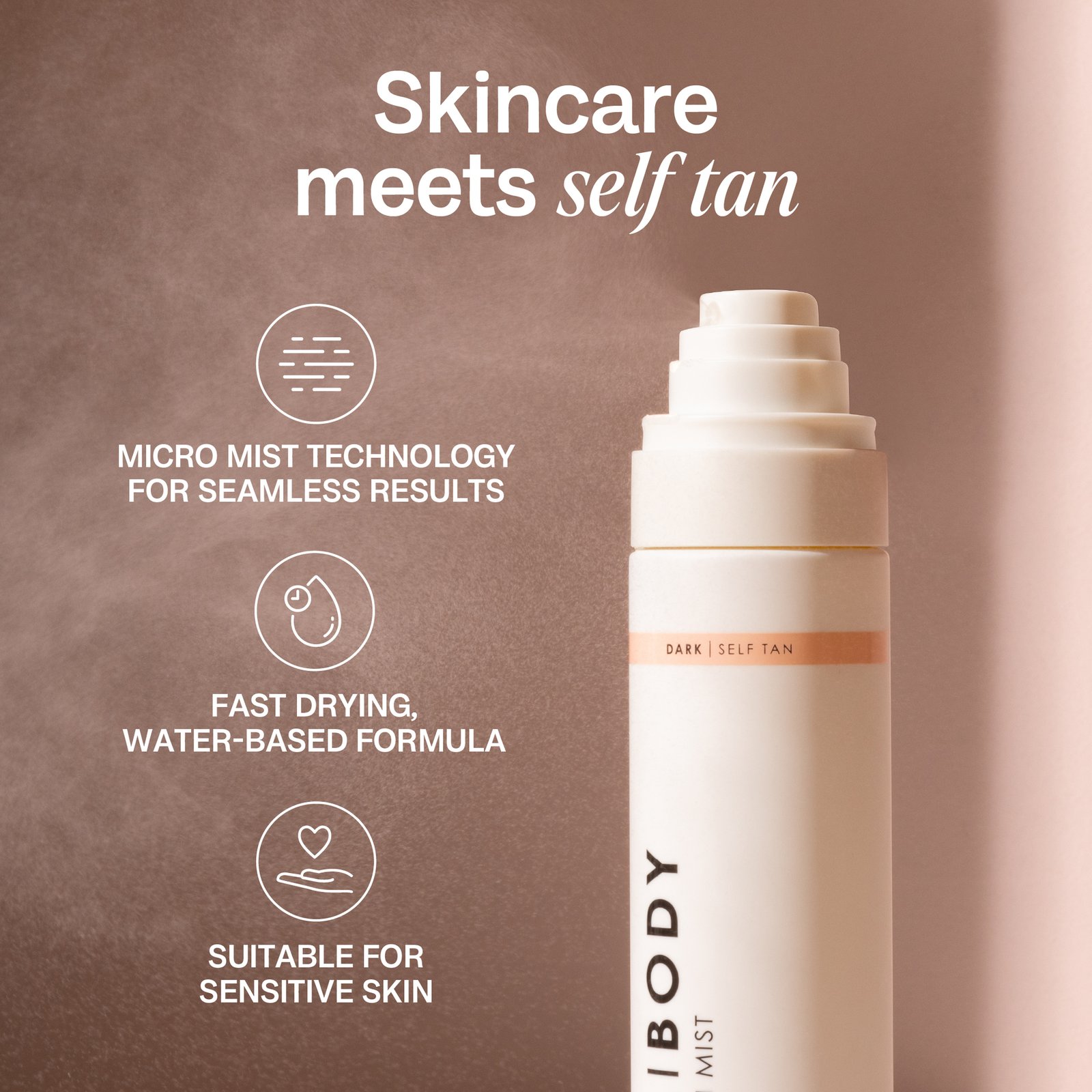 Bali Body Face Tan Mist Dark 100 ml