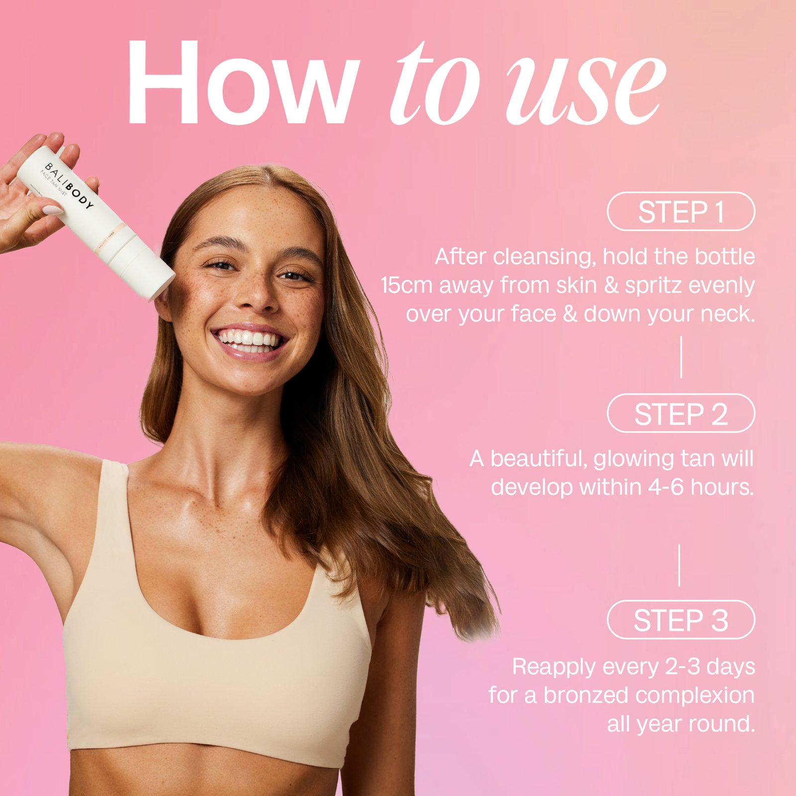 Bali Body Face Tan Mist Dark 100 ml