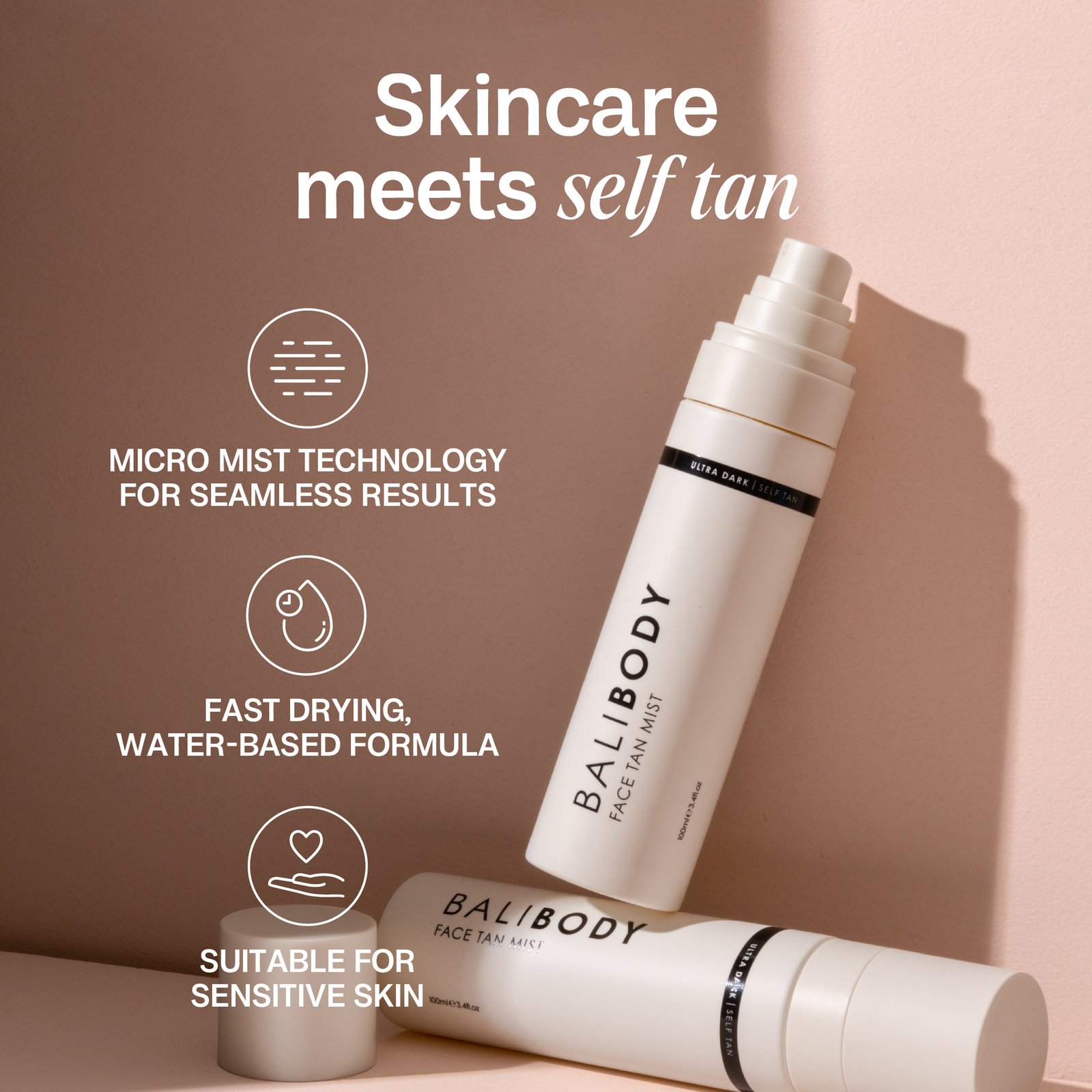 Balibody Face Tan Mist Ultra Dark 100ml