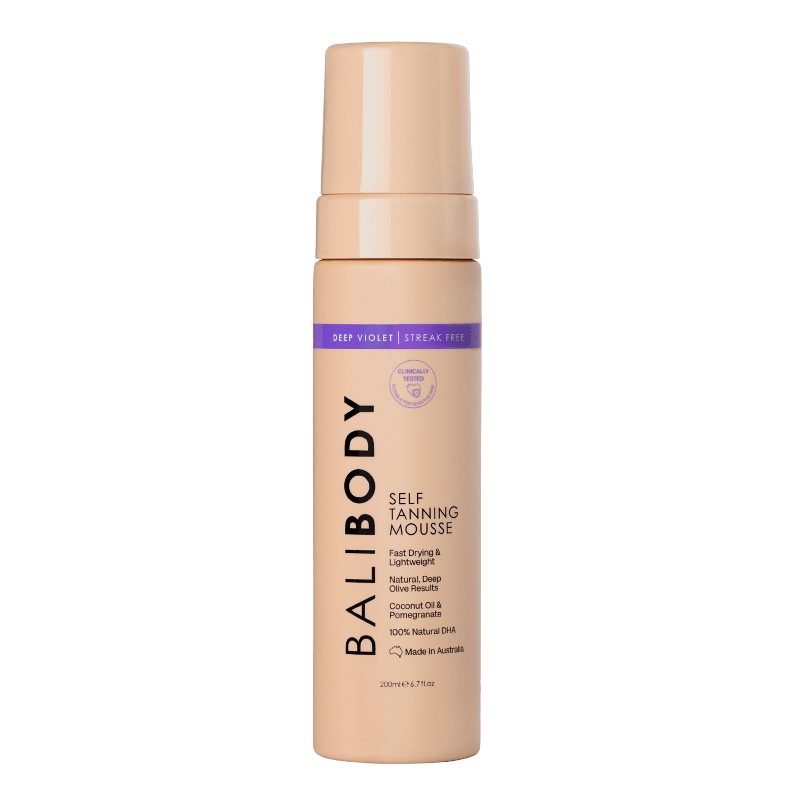 Bali Body Deep Violet Self Tanning Mousse 200 ml