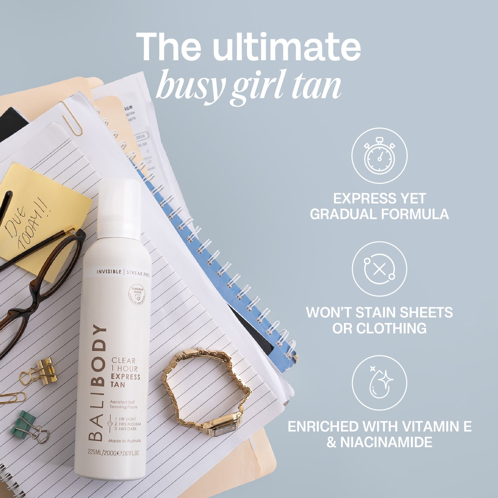 Bali Body Clear 1 Hour Express Self Tan 225 ml