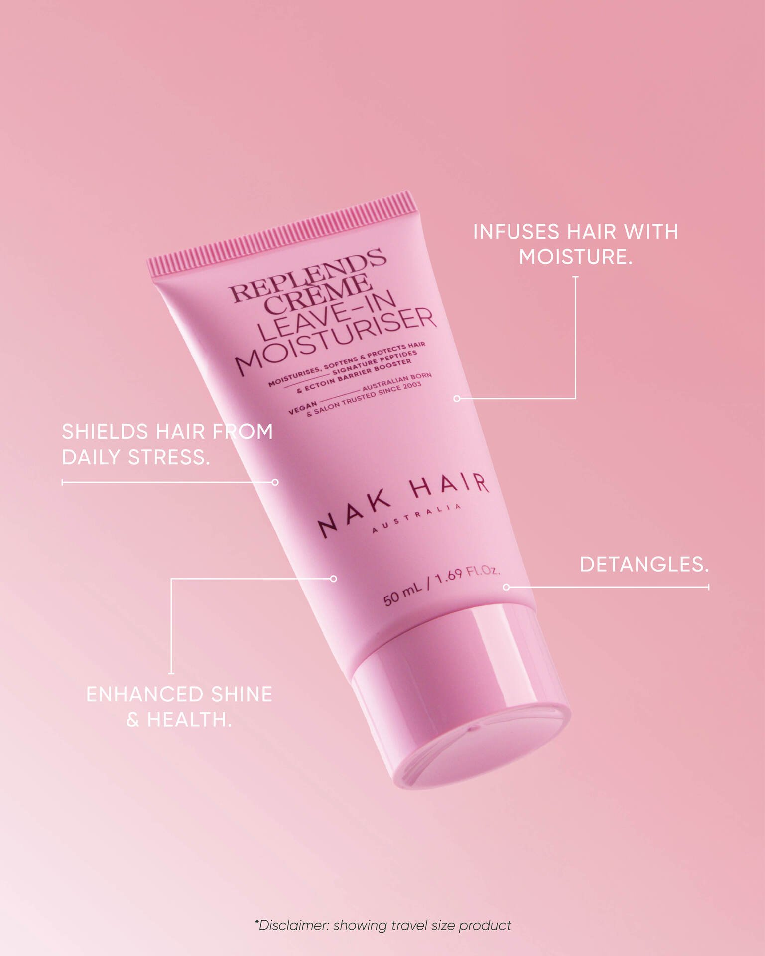 NAK Replends Creme Leave in Moisturiser 50ml