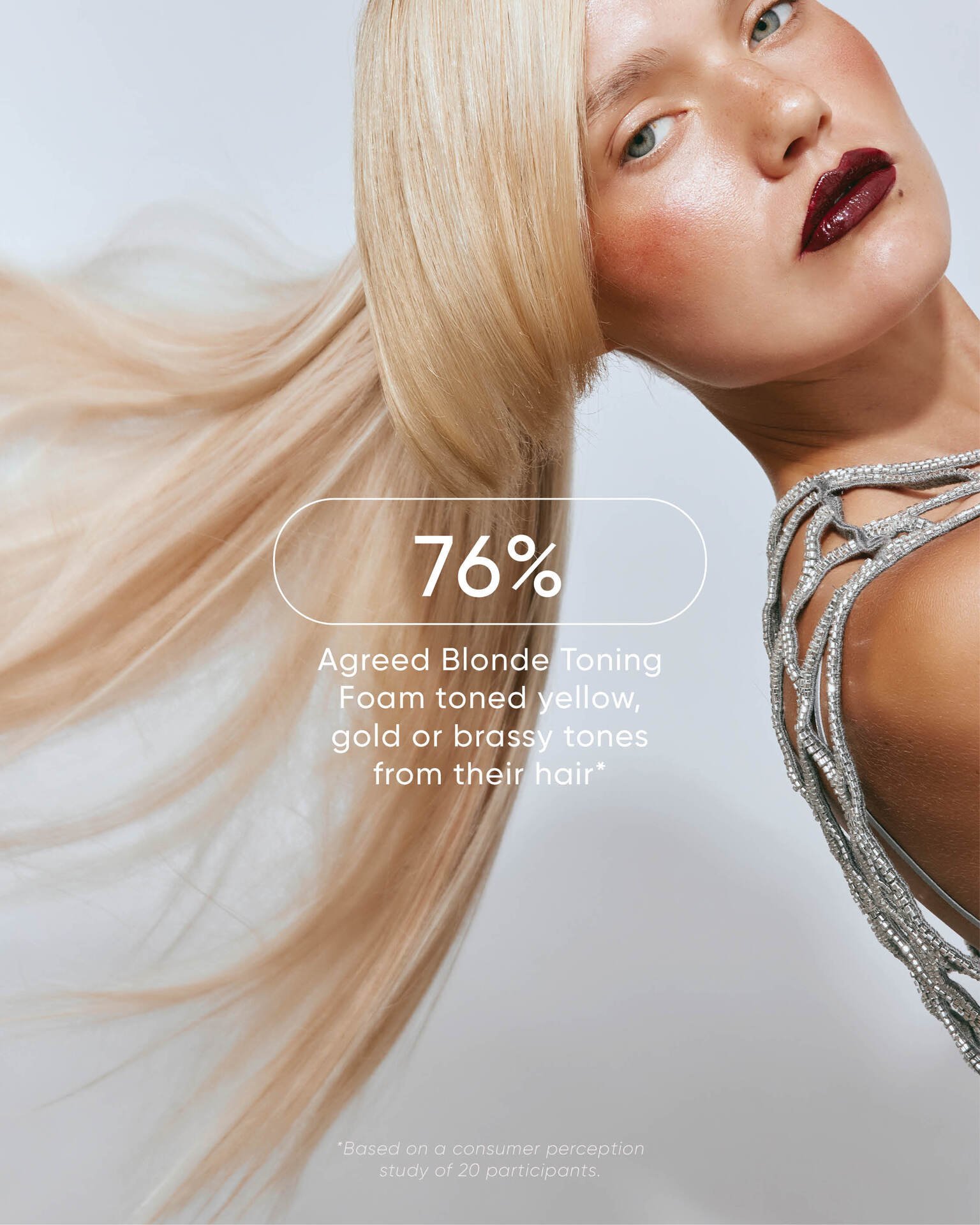 NAK Blonde Plus 10V Toning Foam 106ml