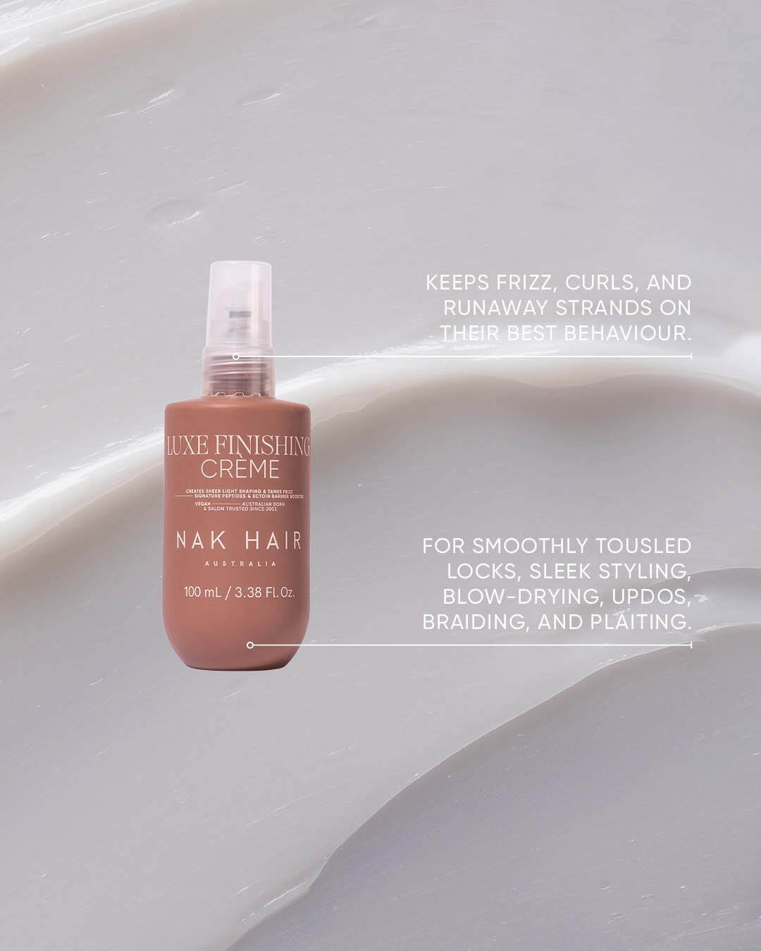 NAK Luxe Finishing Creme 100ml