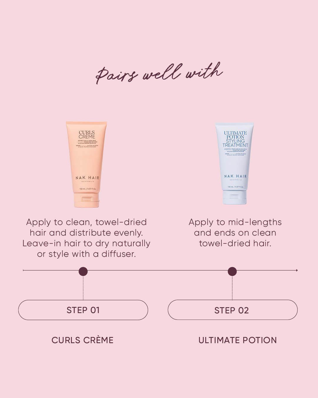 NAK Curls Creme 150ml