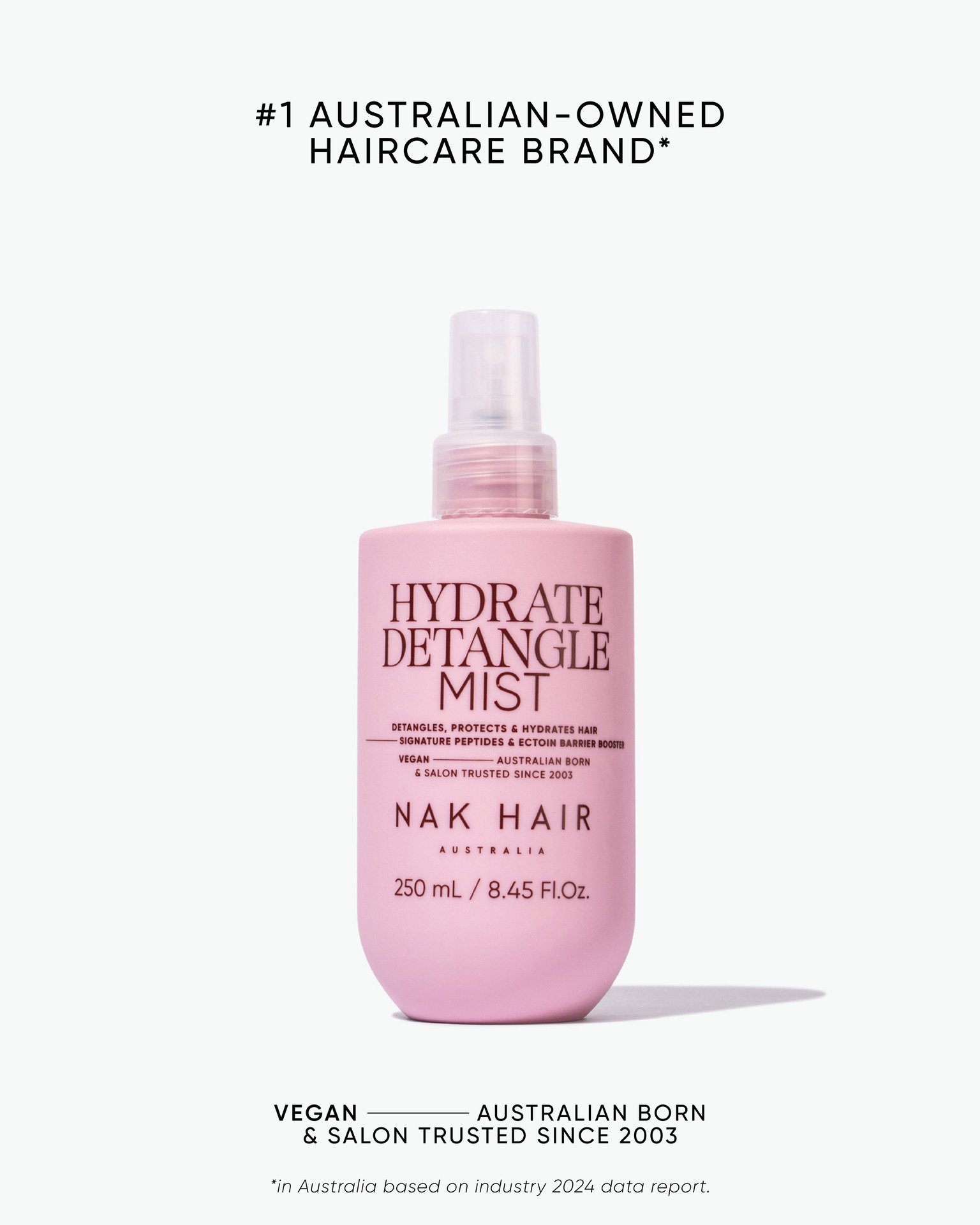 NAK Hydrate Detangle Mist 250ml