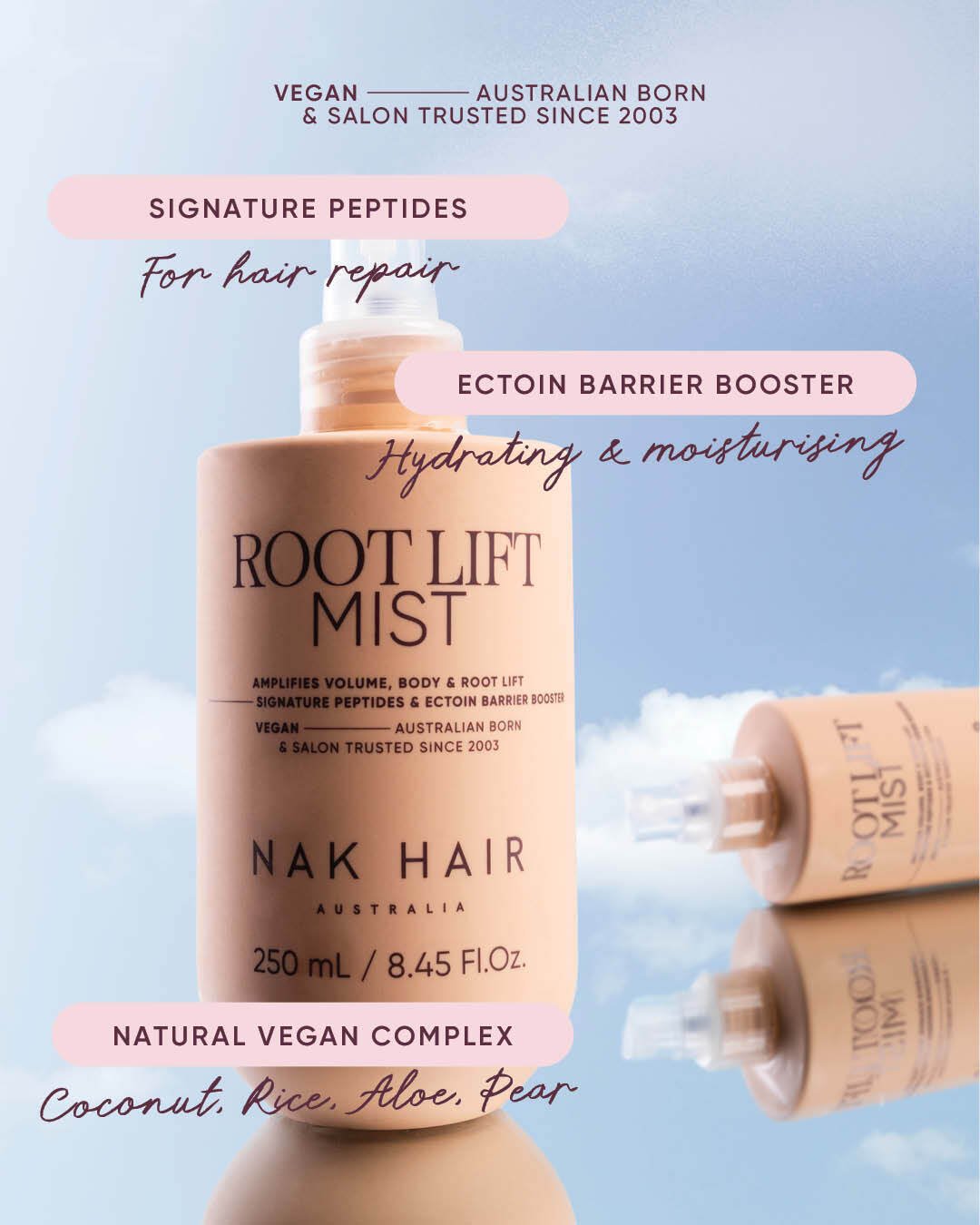 NAK Root Lift Mist 250ml