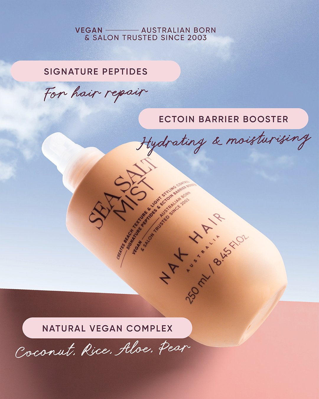 NAK Sea Salt Mist 250ml