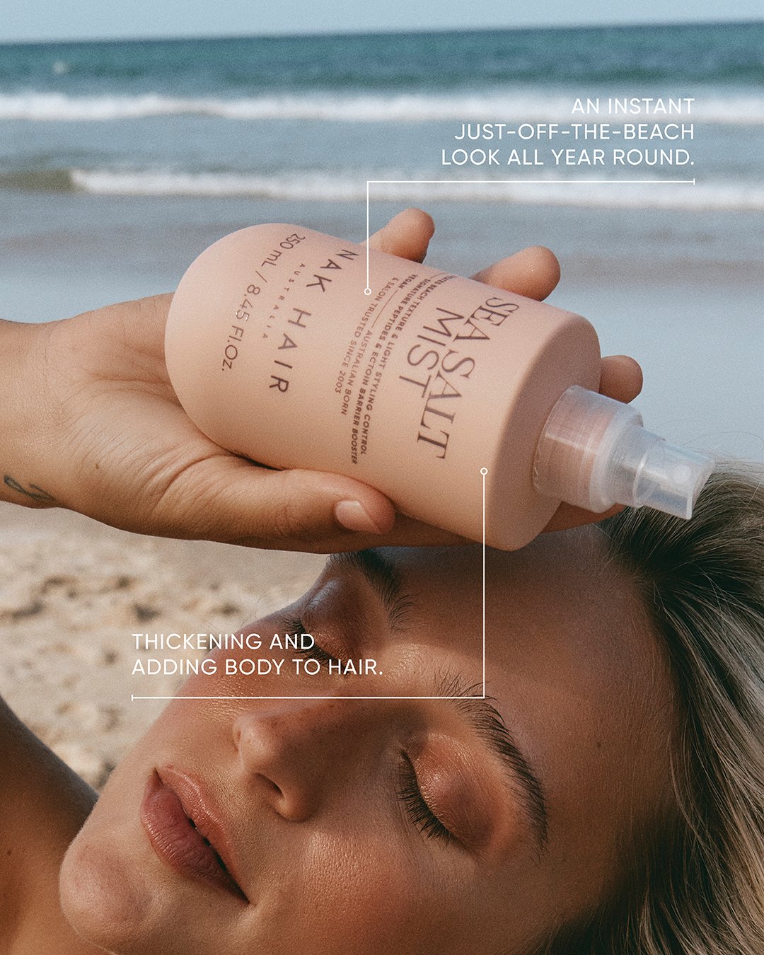 NAK Sea Salt Mist 250ml