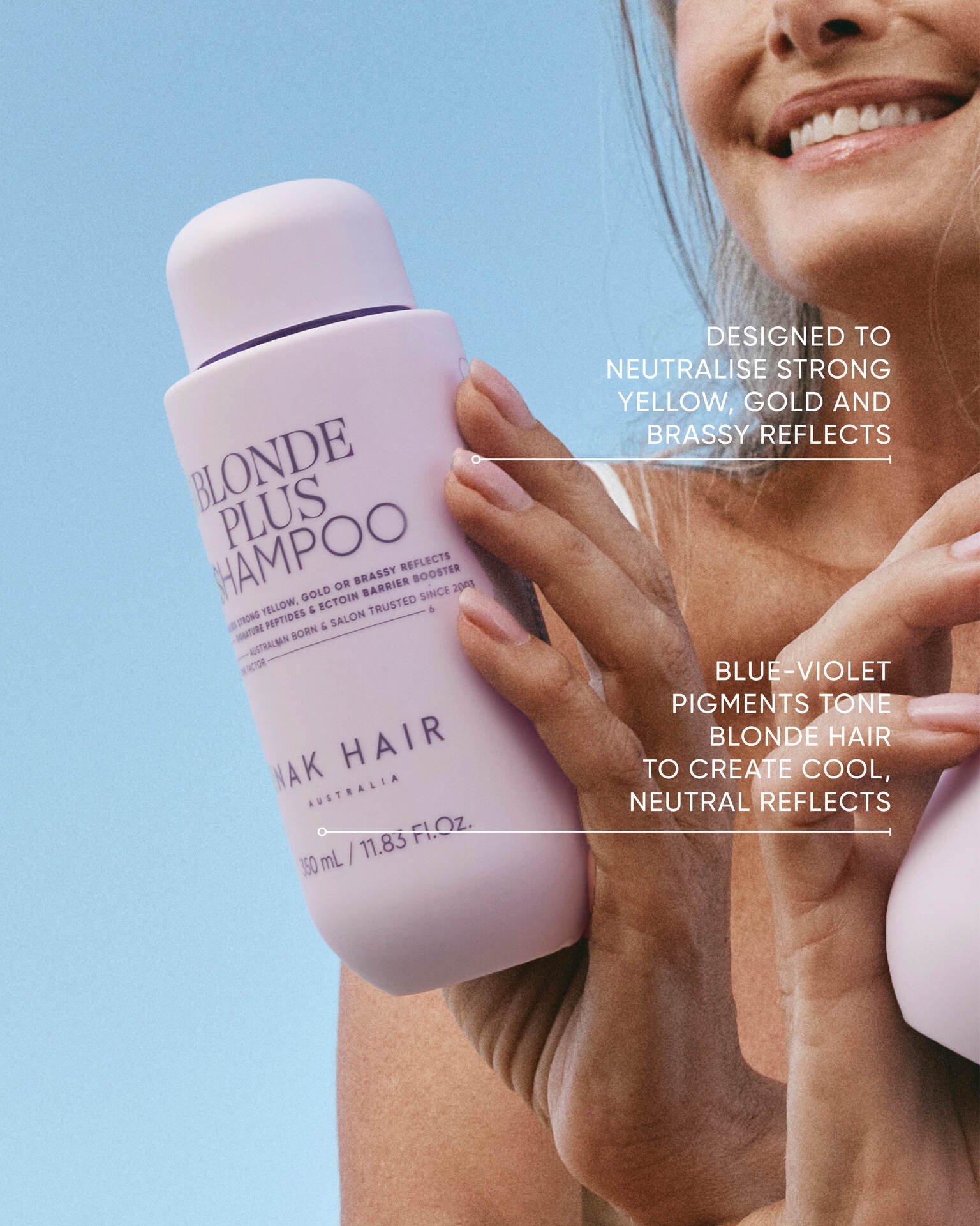 NAK Blonde Plus Shampoo 350ml