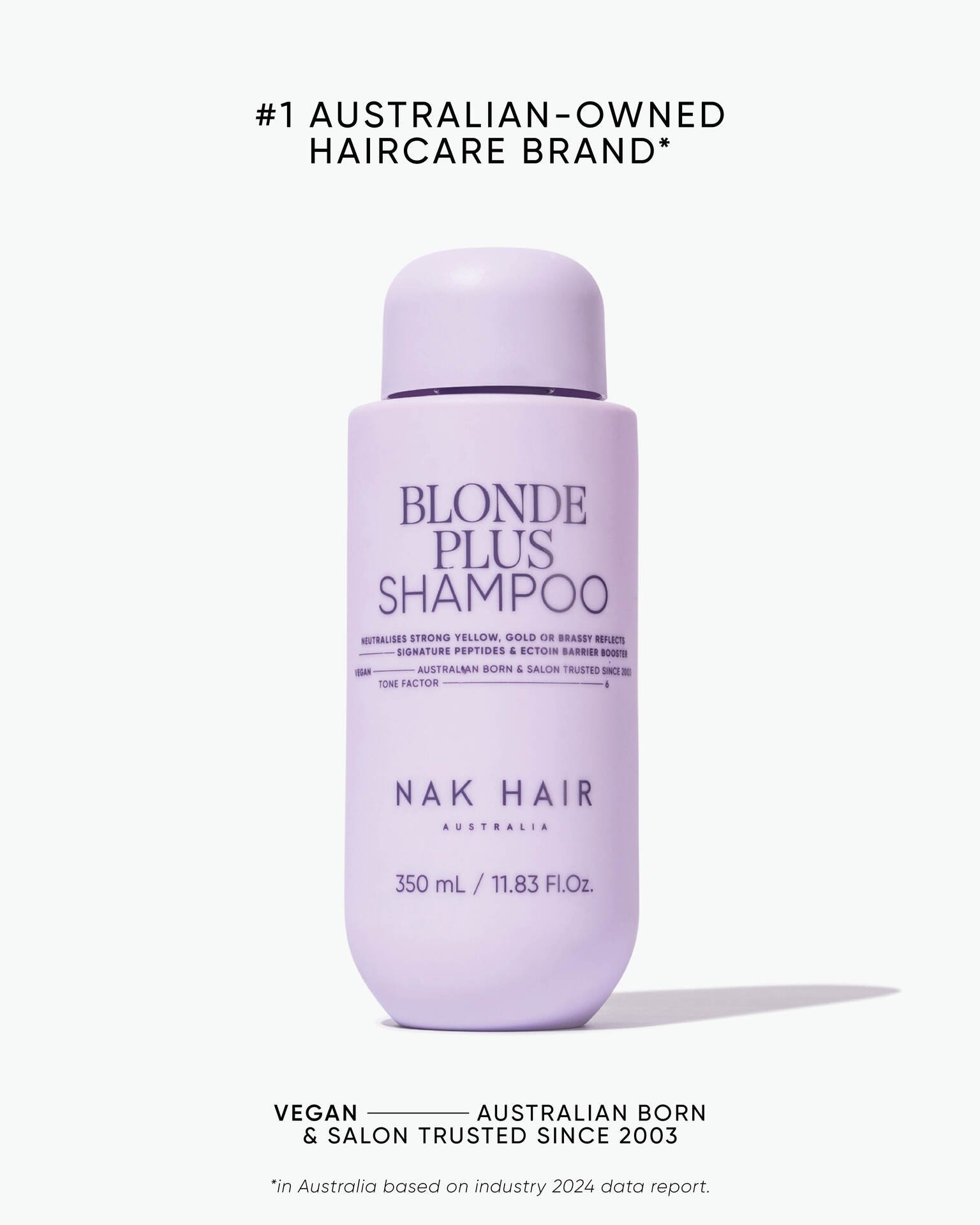 NAK Blonde Plus Shampoo 350ml