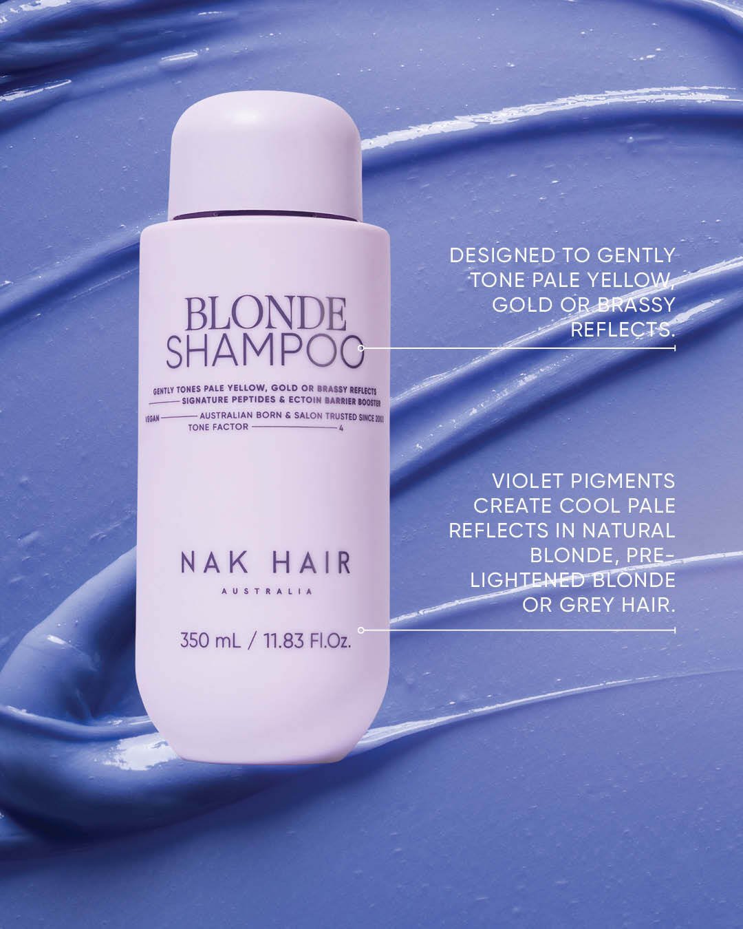 NAK Blonde Shampoo 350ml