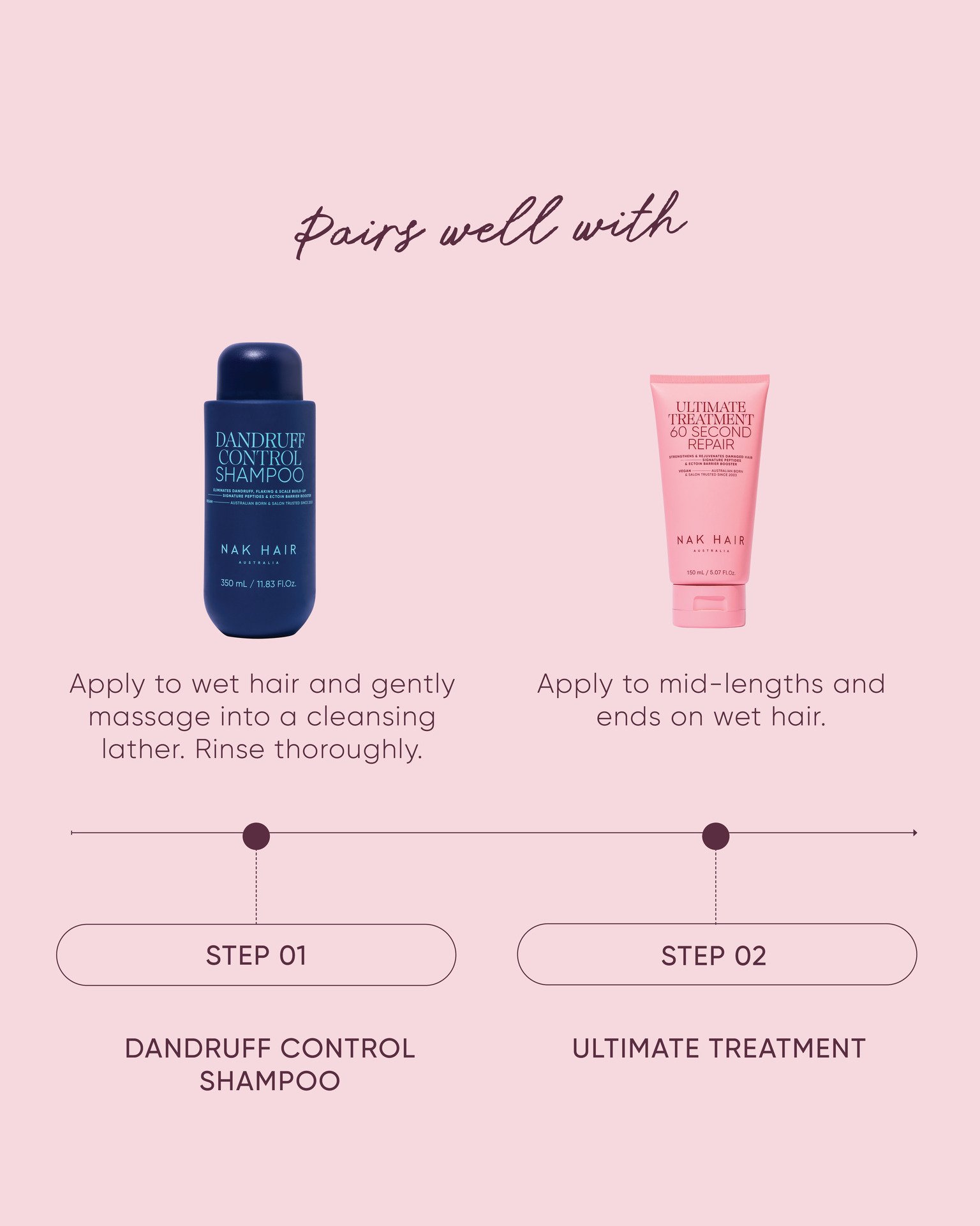 NAK Dandruff Control Shampoo 350ml