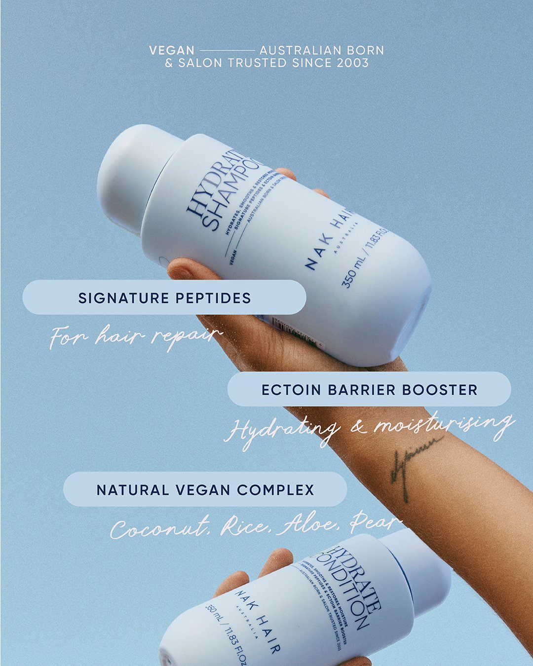 NAK Hydrate Shampoo 350ml
